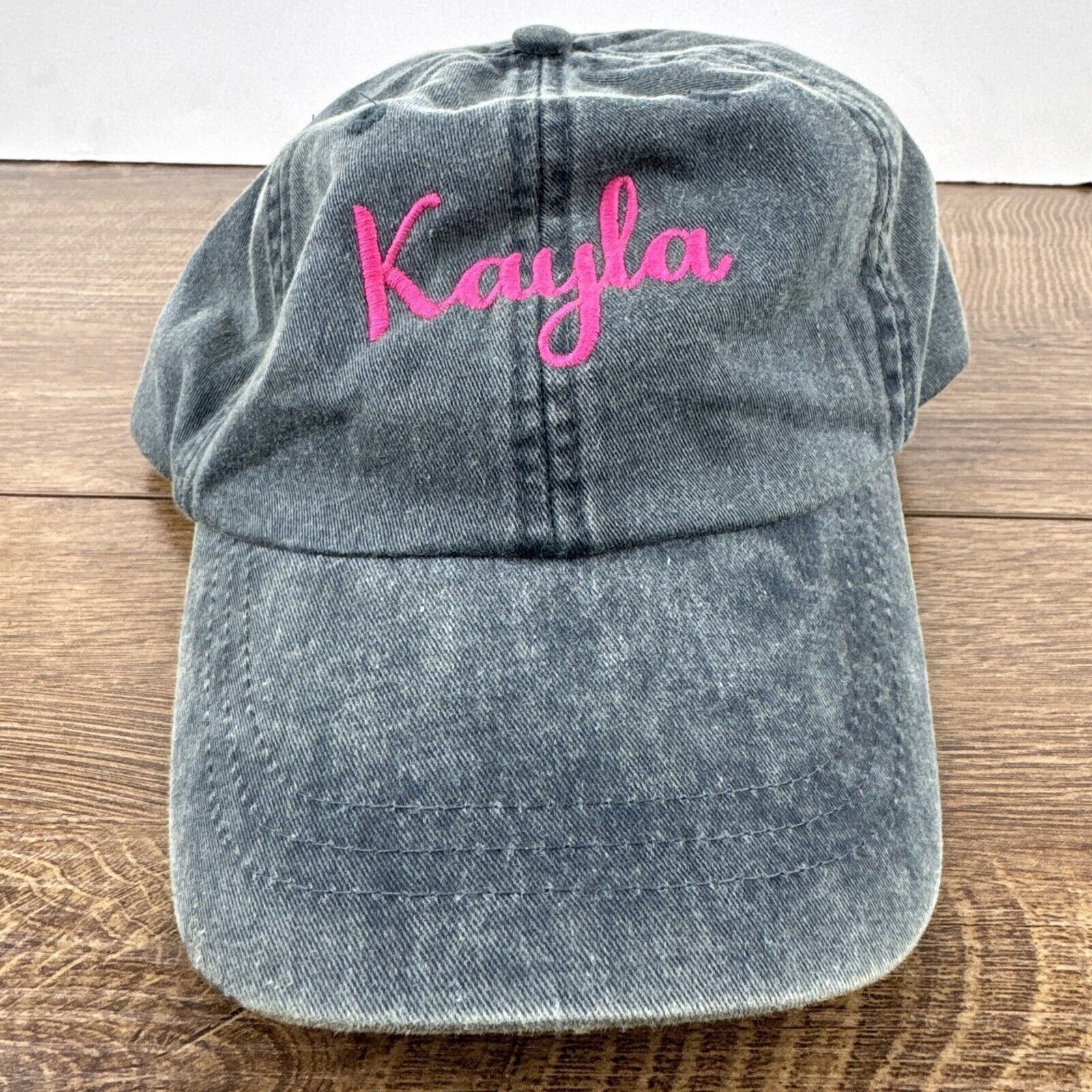 Other Kayla Hat Gray Kayla Hat Adjustable Adult Size Hat Cap Size ONE SIZE - 6 Thumbnail