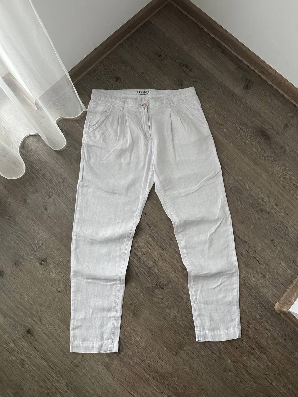 Rundholz × Vintage Vintage Rundholz Black Label Linen White Pants Size US 34 / EU 50 - 2 Thumbnail
