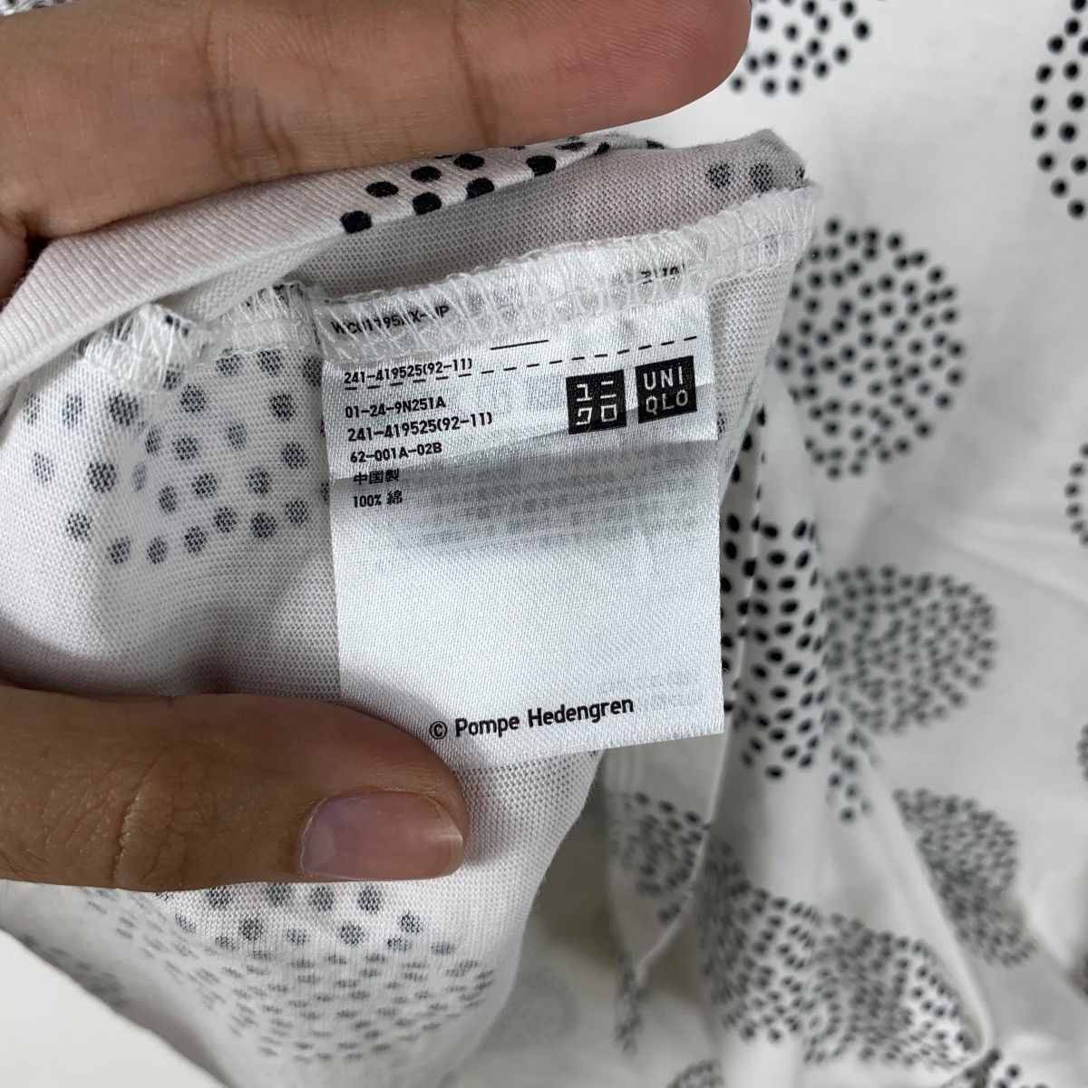 Uniqlo UNIQLO x POMPE HEDENGREN Scandinavian Pattern Tee Shirt Size XL / US 12-14 / IT 48-50 - 6 Thumbnail