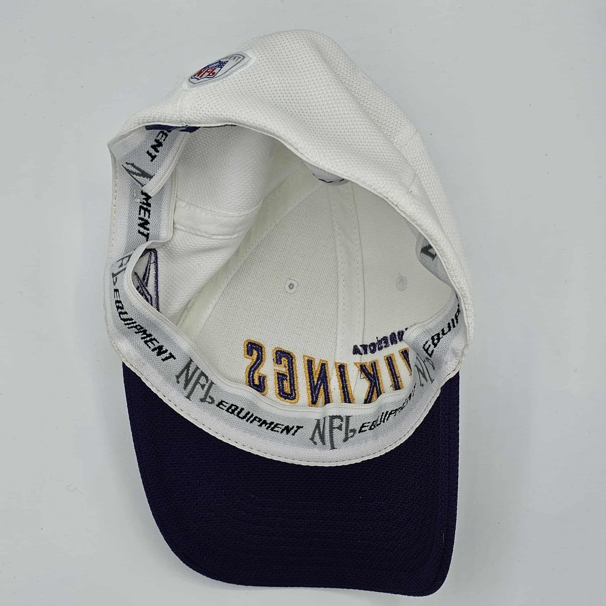 Vintage Minnesota Vikings Y2K Reebok Equipment Adjustable Hat Size ONE SIZE - 7 Thumbnail
