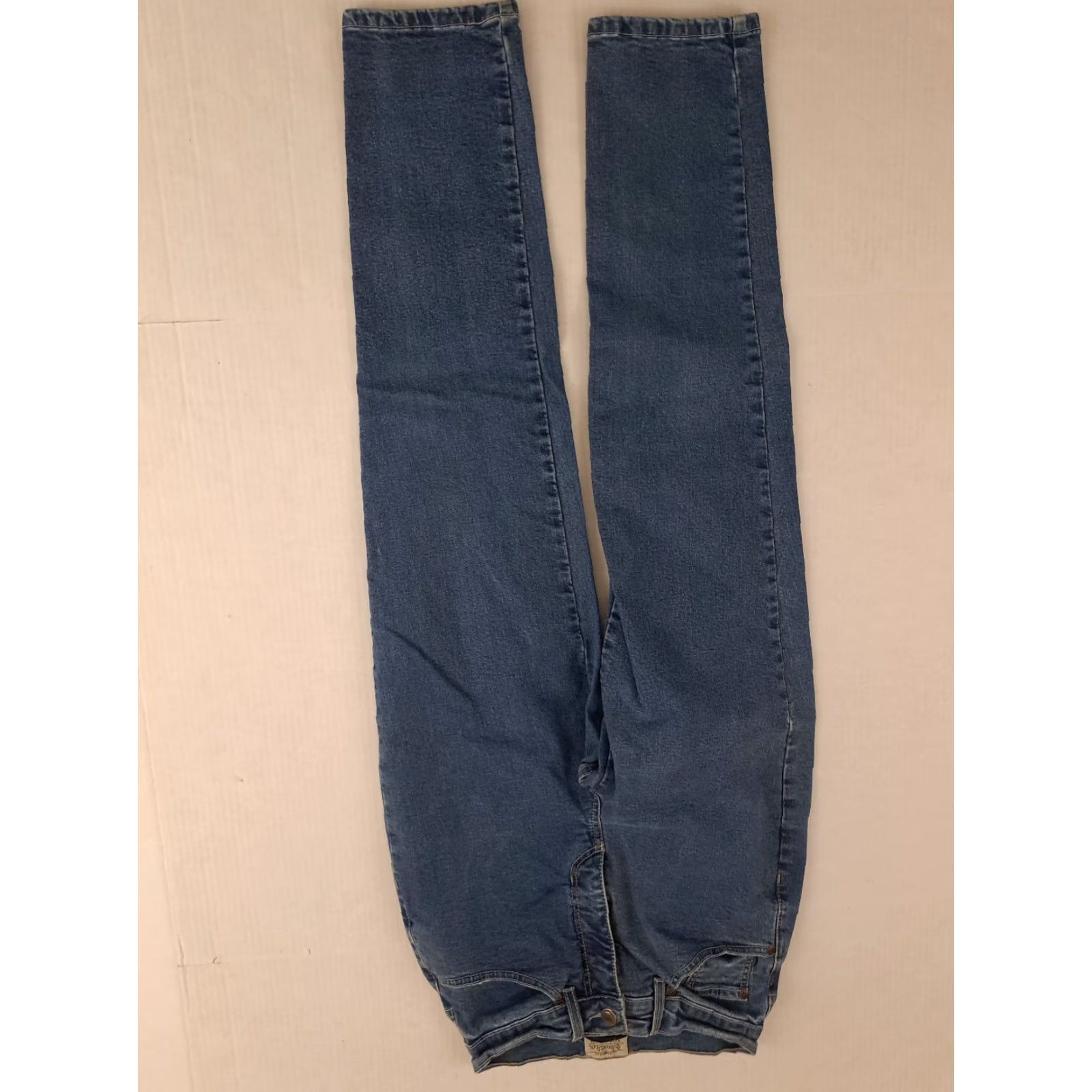 Vintage VINTAGE St. Johns Bay Jeans Women Petite Size 4 Denim Blue Straight Pockets Stretch 24in Waist 28in Inseam Mens? Girls? Wait. Size 27" / US 4 / IT 40 - 3 Thumbnail