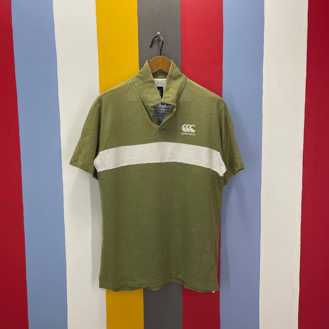 Canterbury of New Zealand CANTERBURY Polo T Shirt Small Logo #2627/AB Size US XL / EU 56 / 4 - 1 Thumbnail
