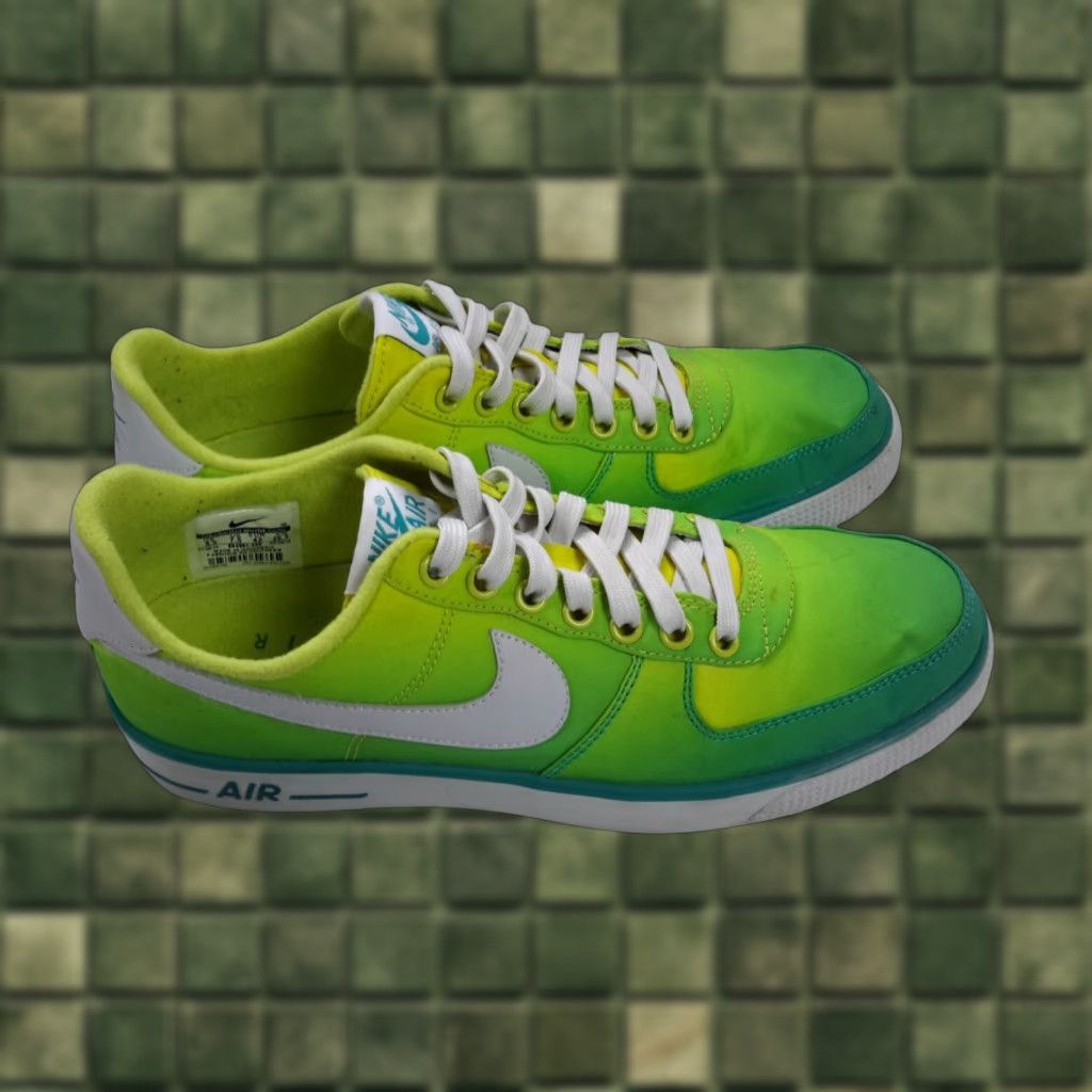 Nike Nike Air Force 1 AC Breathe QS Gradient Mens size 8.5 Shoes Green 694861-300 Size US 9 / EU 42 - 1 Thumbnail