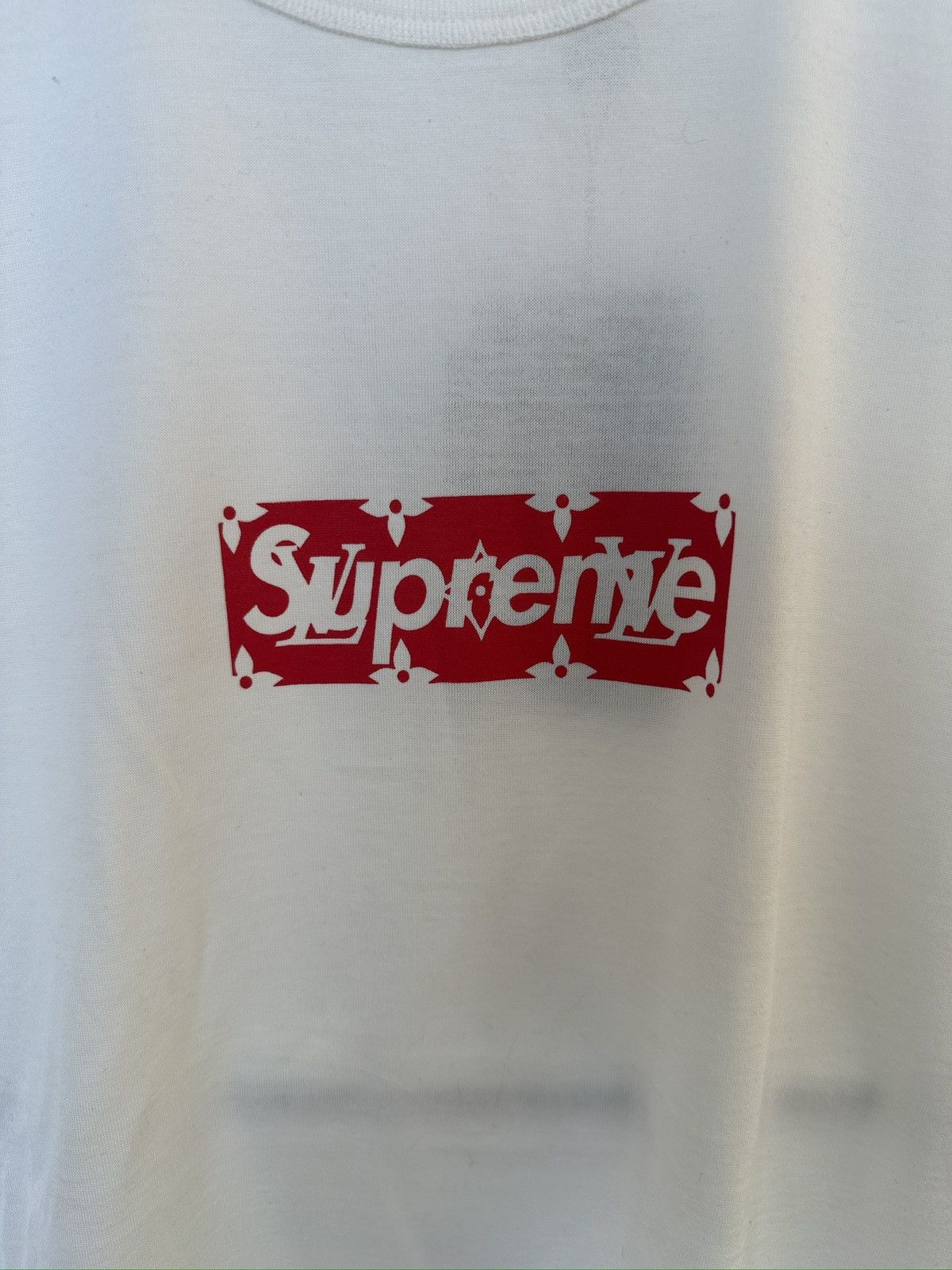 Louis Vuitton × Supreme Supreme X Louis vuitton box logo tee Size US M / EU 48-50 / 2 - 3 Thumbnail