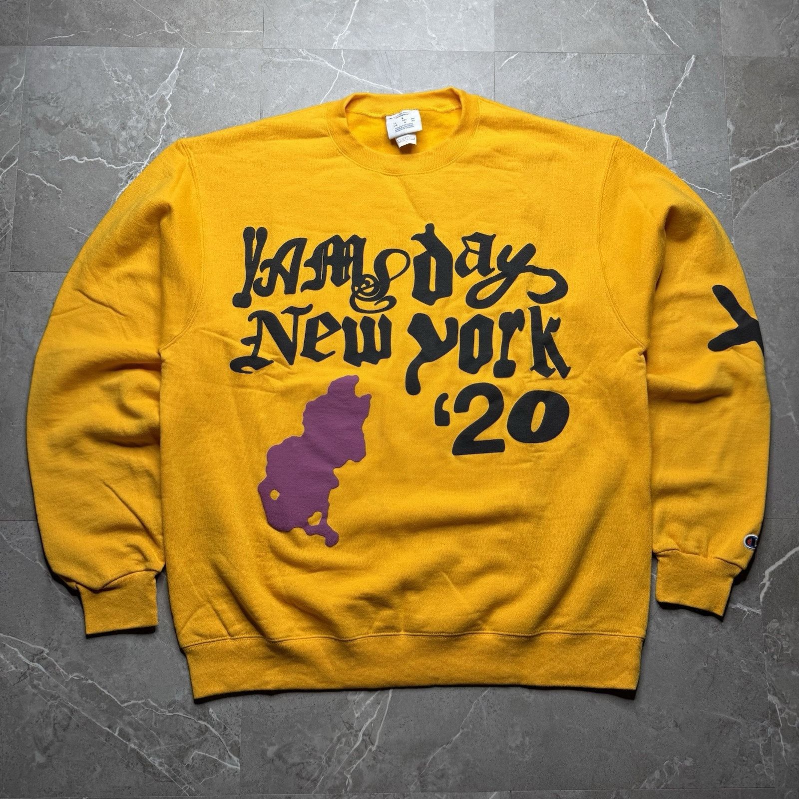 Champion Yams Day RIP Memory Champion Crewneck Yellow Size Large Size US L / EU 52-54 / 3 - 2 Thumbnail