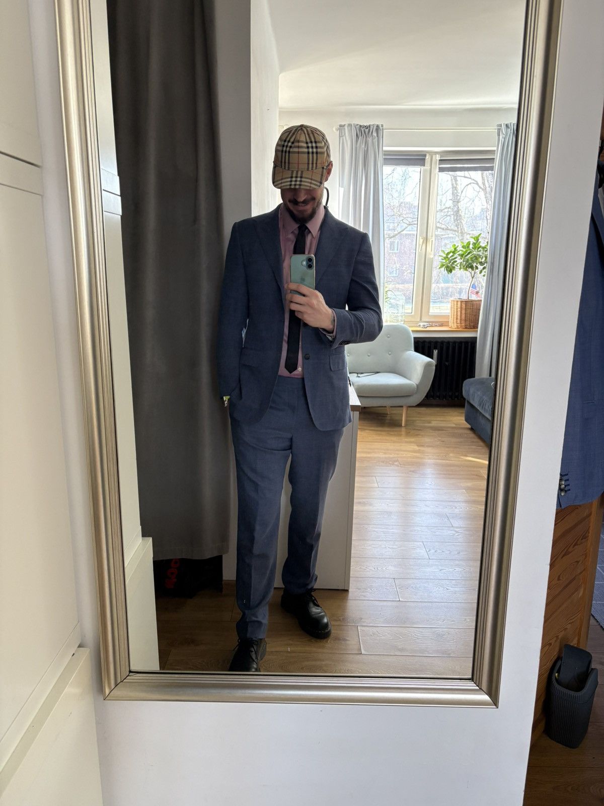 Designer × Suitsupply SuitSupply Washington Suit – Carlo Barbera Fabric | Size 50 Size 50L - 2 Thumbnail