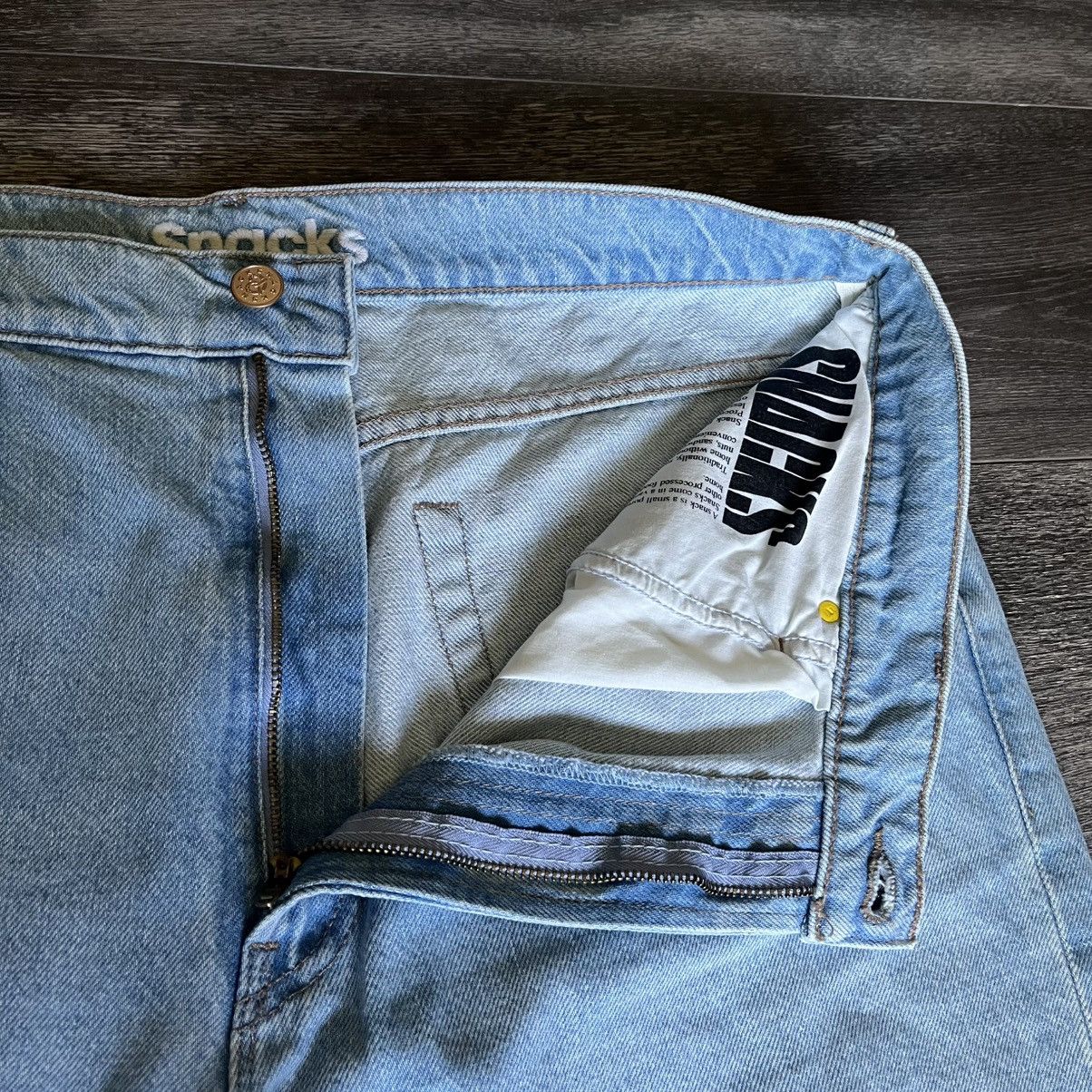 MOTHER Mother Snacks The Fun Dip Puddle Lots of Nibbles Denim Jeans Size 31" - 9 Thumbnail