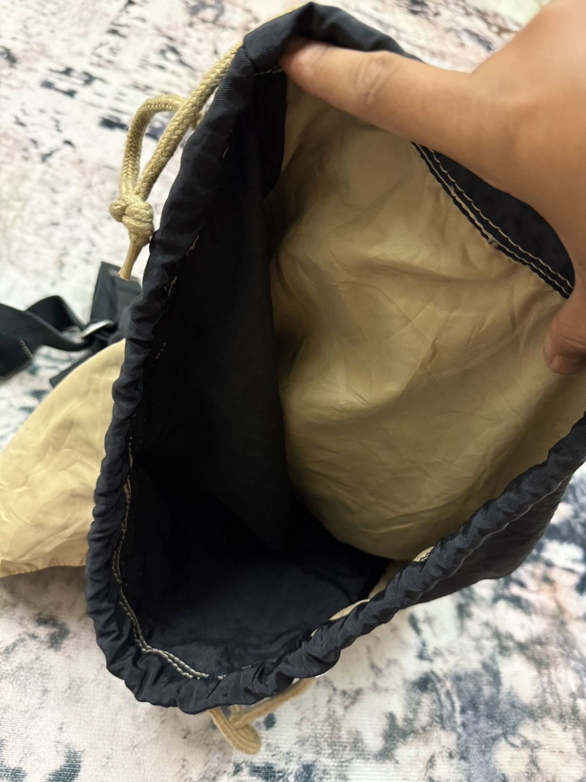 Japanese Brand × Vintage KIPLING NYLON DRAWSTRING BACKPACK Size ONE SIZE - 11 Thumbnail