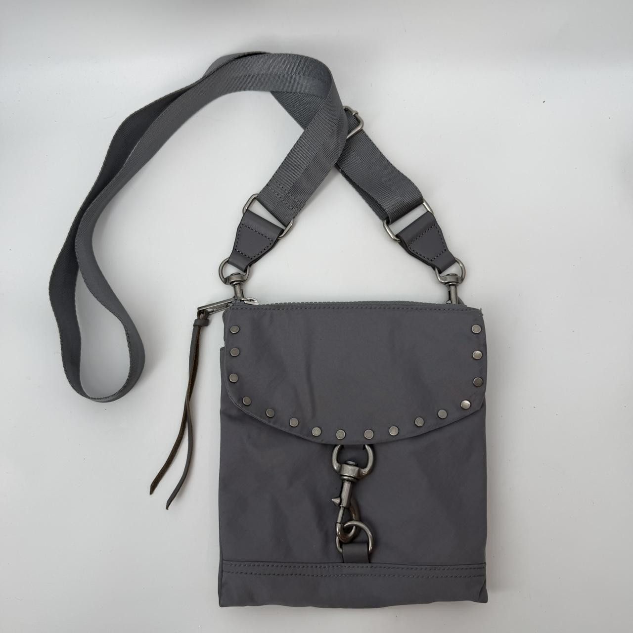 Rebecca Minkoff Rebecca Minkoff grey crossbody bag with studded details Size ONE SIZE - 1 Thumbnail
