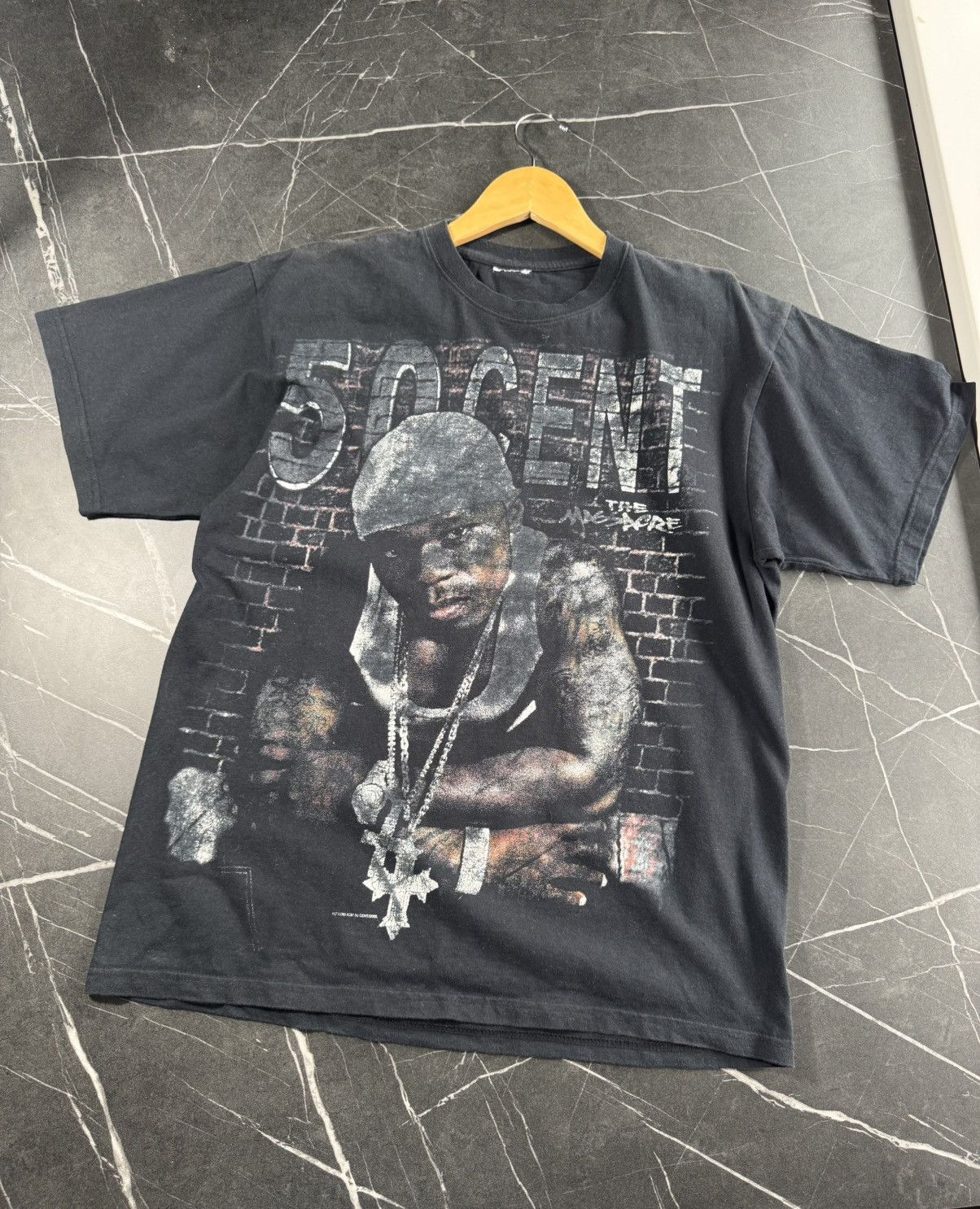 50 Cent 50 Cent Get Rich or Die Tryin' Graphic Design T-Shirt