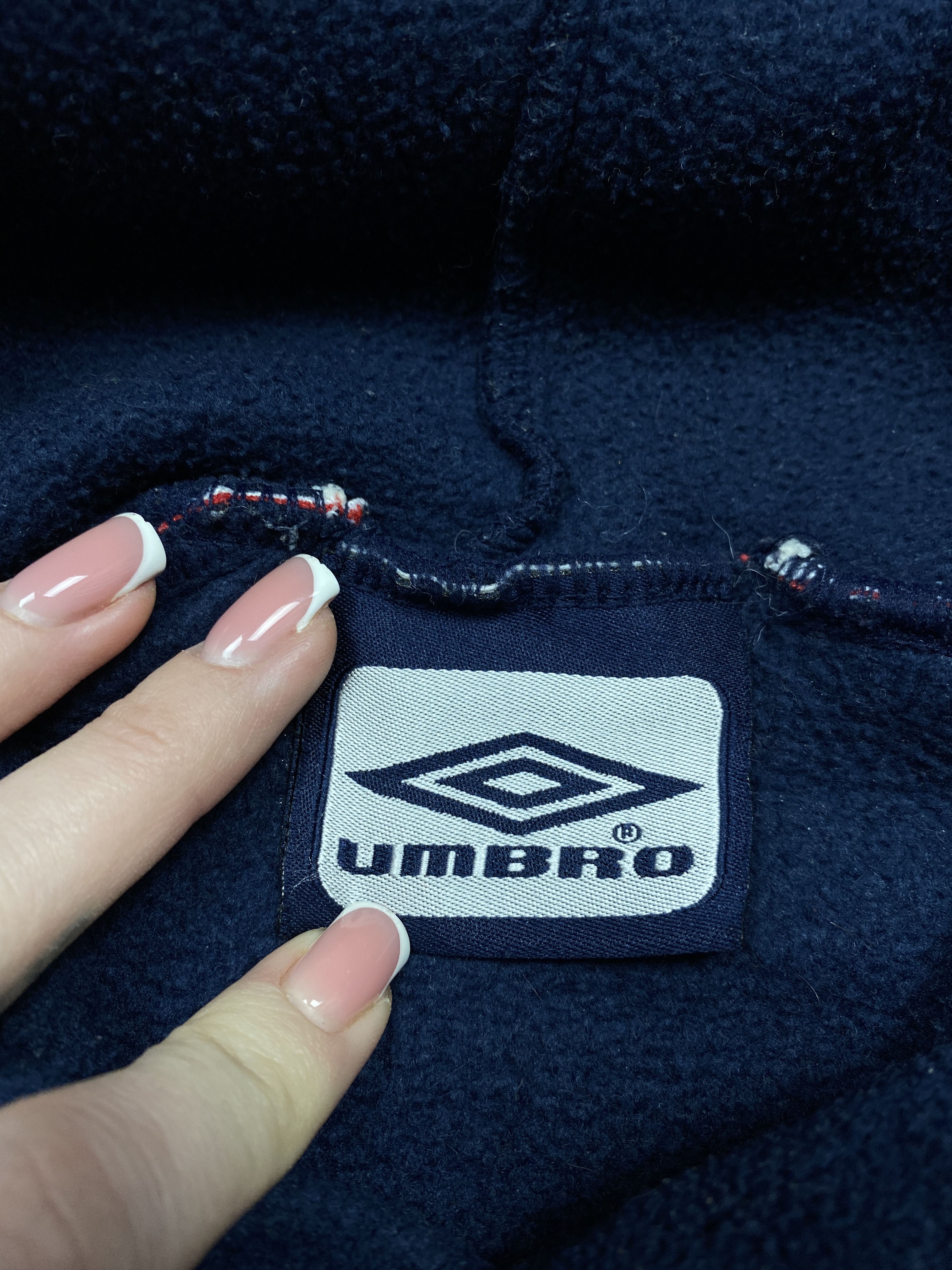 Umbro Umbro Vintage Mens Fleece Hoodie Size US L / EU 52-54 / 3 - 5 Thumbnail