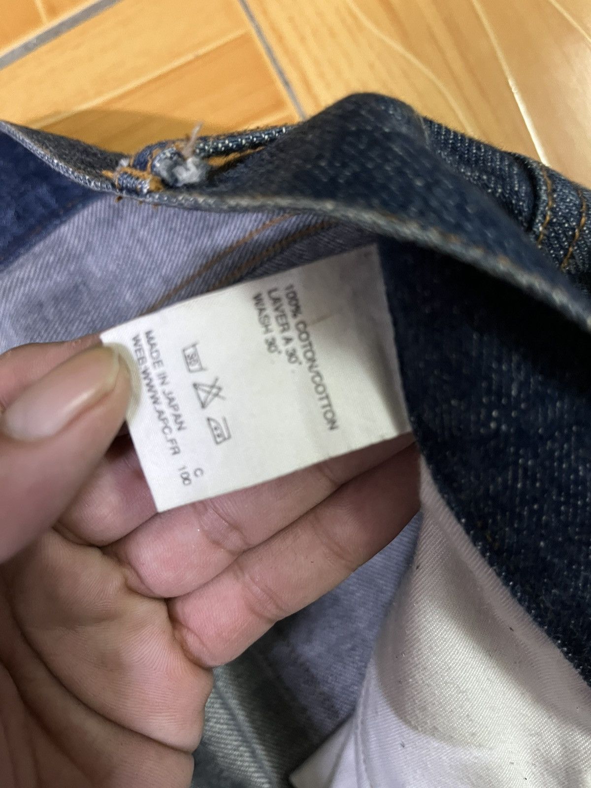 A.P.C. A.p.c Low Rise Selvedge Denim Made in Japan Size US 34 / EU 50 - 4 Thumbnail