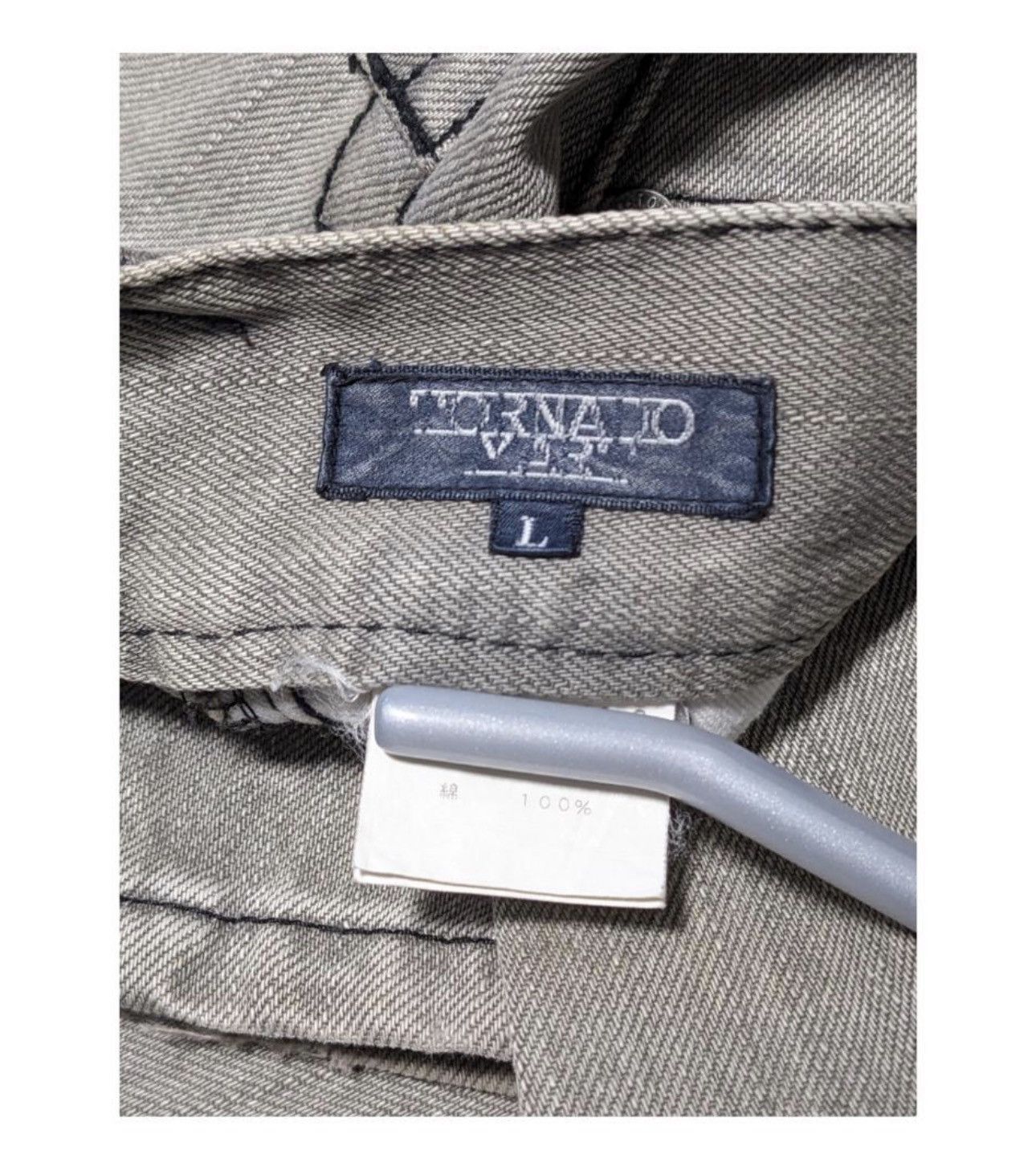 Tornado Mart Rare Tornado Mart flare denim distressed Size US 33 - 5 Thumbnail
