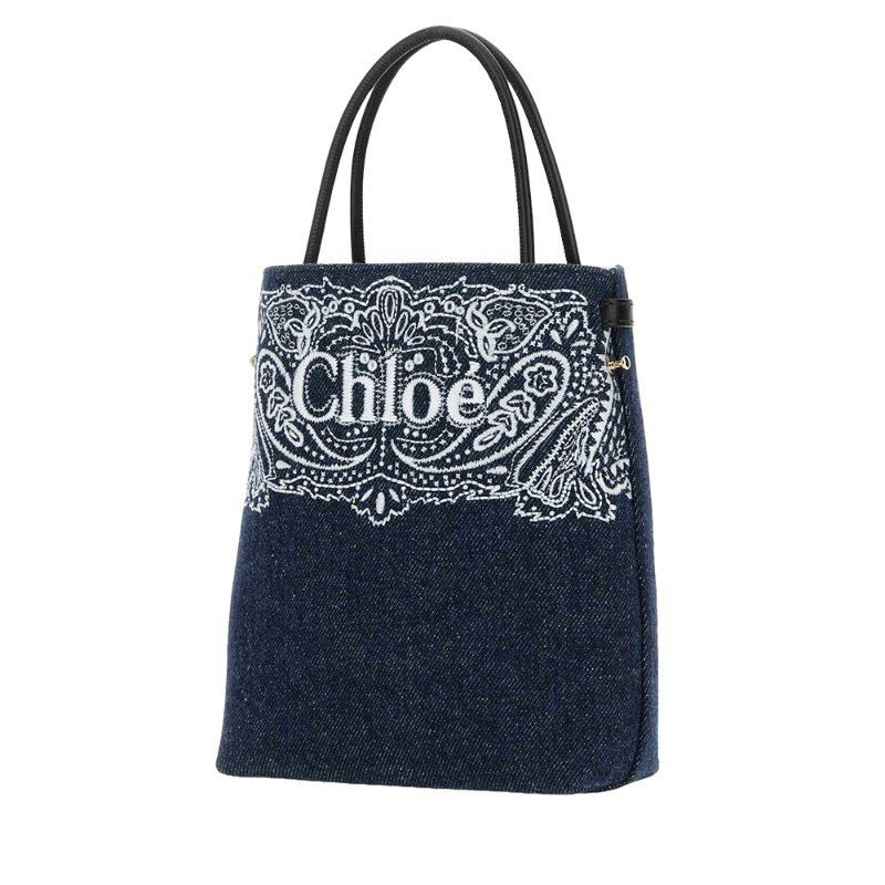 Chloe o1loc1c0425 Size: OS / Sense Micro Tote Bag in Denim Size ONE SIZE - 2 Thumbnail