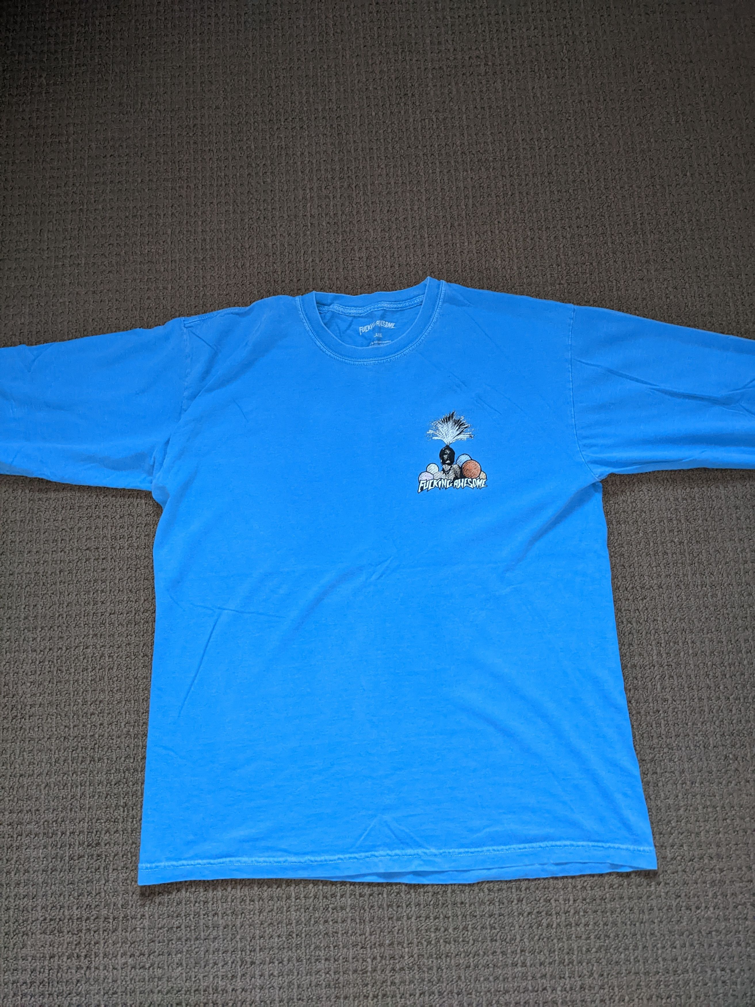 Fucking Awesome Blue FA Shirt Size US L / EU 52-54 / 3 - 1 Thumbnail