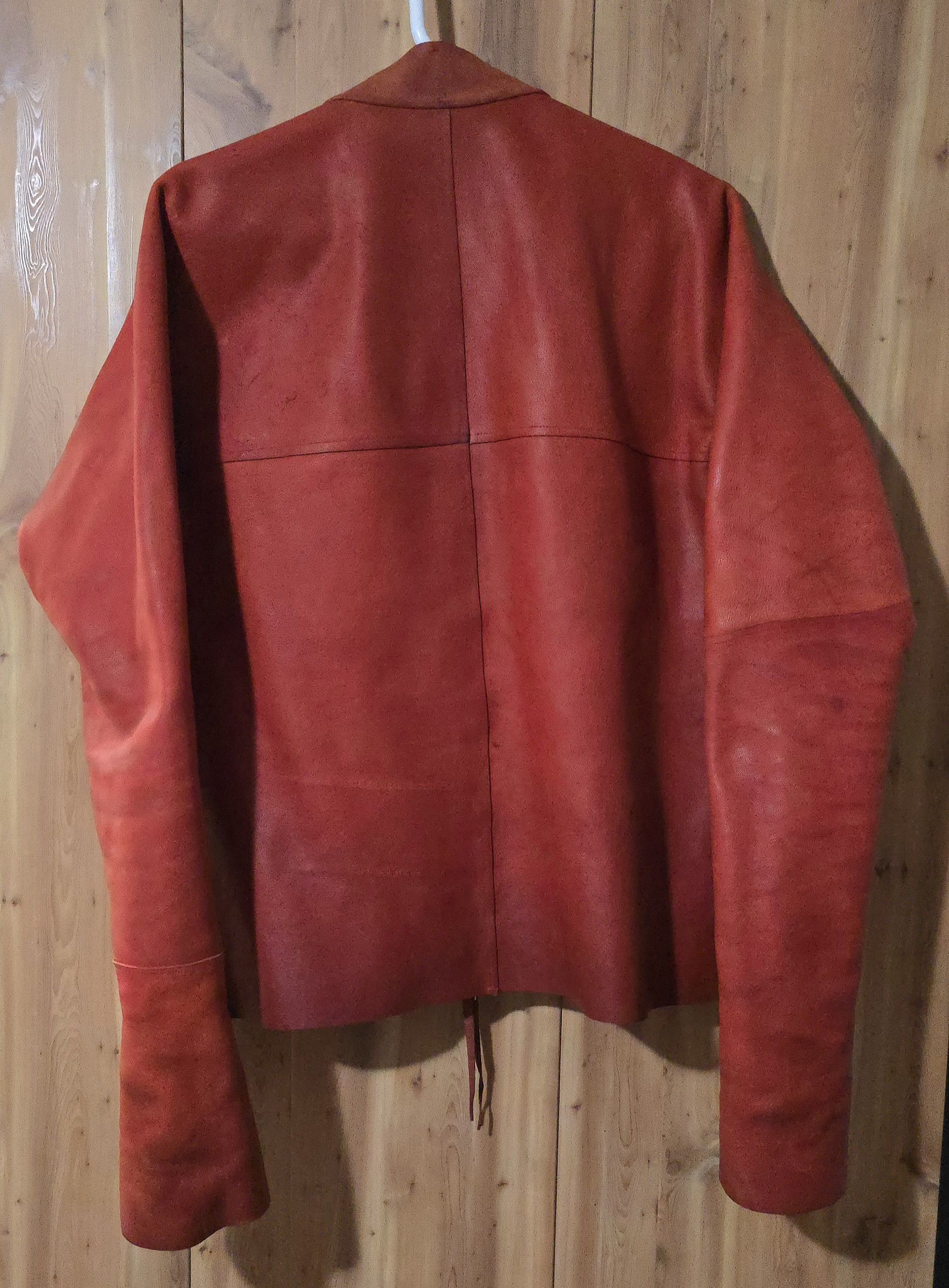 Ma+ Reverse Camel Leather Jacket Size US L / EU 52-54 / 3 - 17 Thumbnail