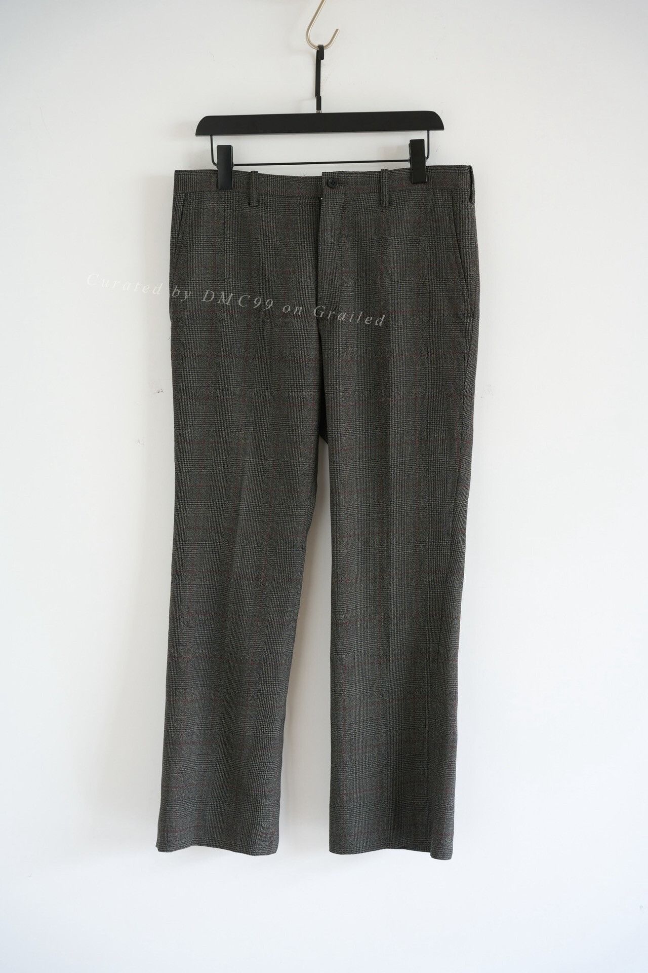 Yohji Yamamoto Yohji Yamamoto 00s Prince of Wales Trousers Size US 26 / EU 42 - 1 Thumbnail