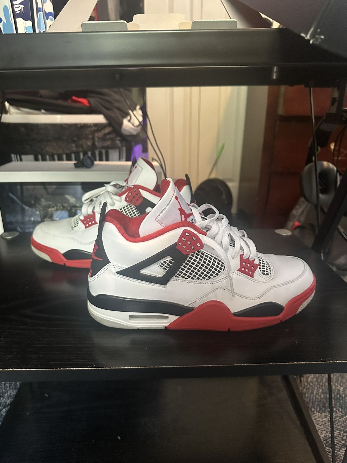 Jordan Brand Jordan 4 fire red Size US 9.5 / EU 42-43 - 4 Thumbnail