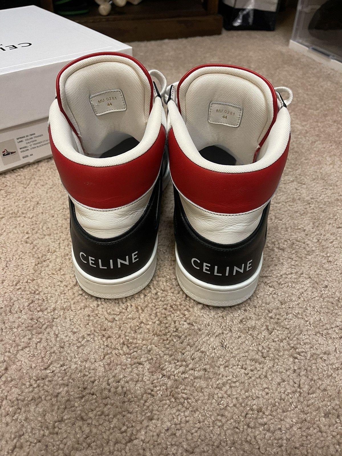 Celine Celine Z High Top Trainer Size US 11 / EU 44 - 4 Thumbnail