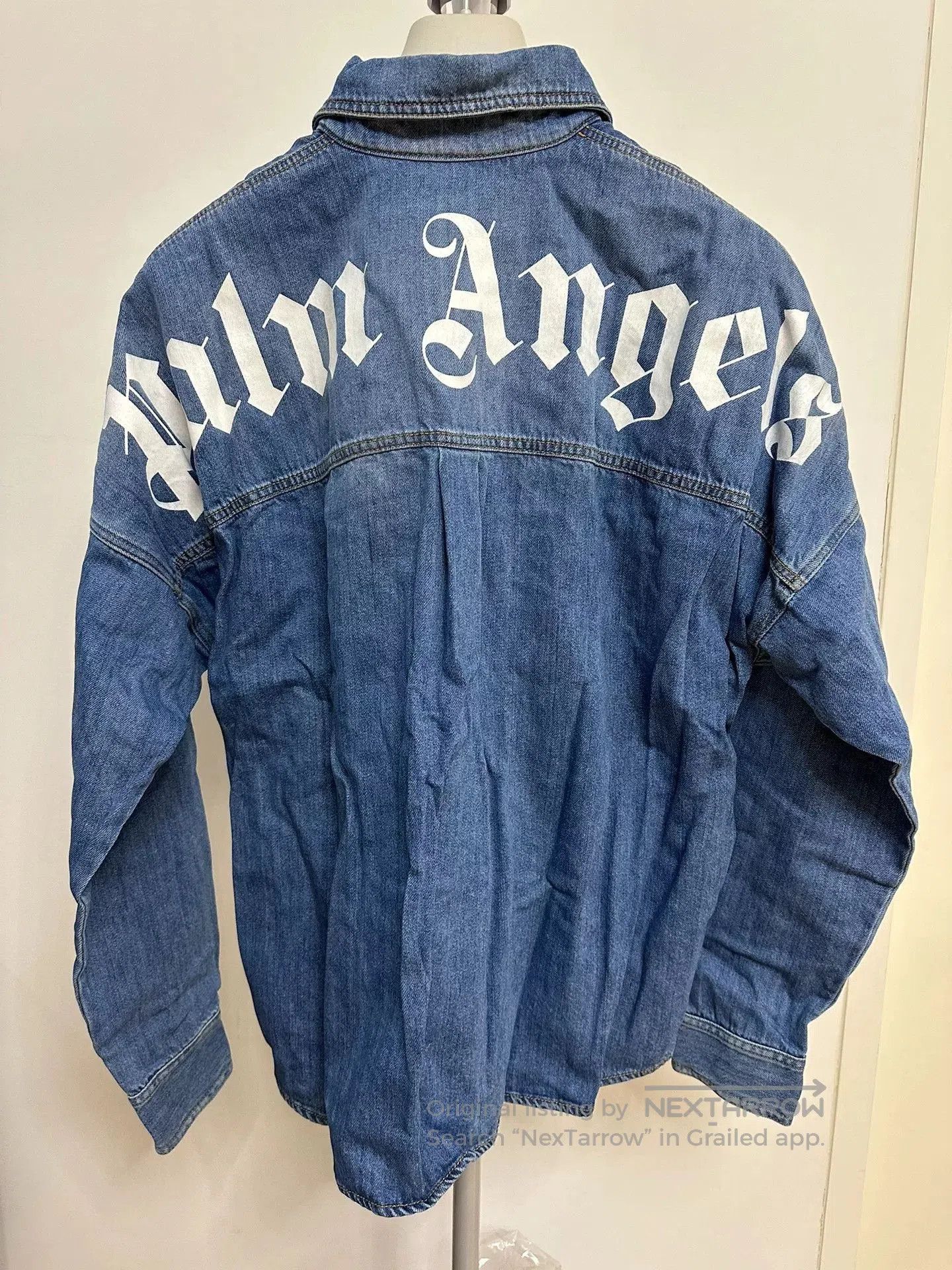 Palm Angels Palm Angels Denim Shirt Jacket. Size US S / EU 44-46 / 1 - 1 Thumbnail