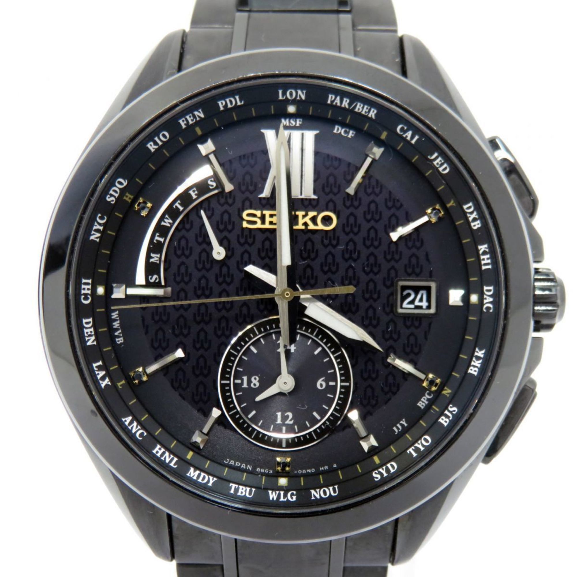 image of Seiko Brightz Quartz 50Th Anniversary Limited Model Saga271 8B63-0At0 Radio Solar Watch Serial Incl