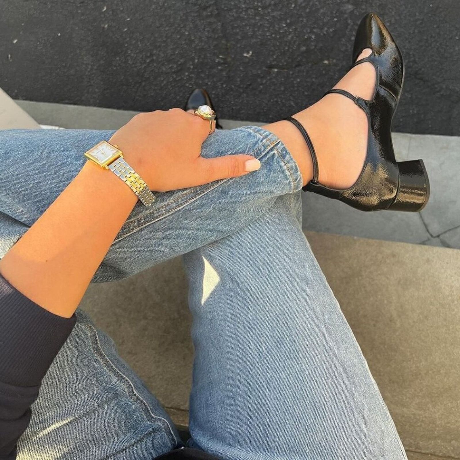 Zara ZARA BLOGGER FAVE!!! Faux Patent Leather Heels Size US 9 / IT 39 - 5 Thumbnail
