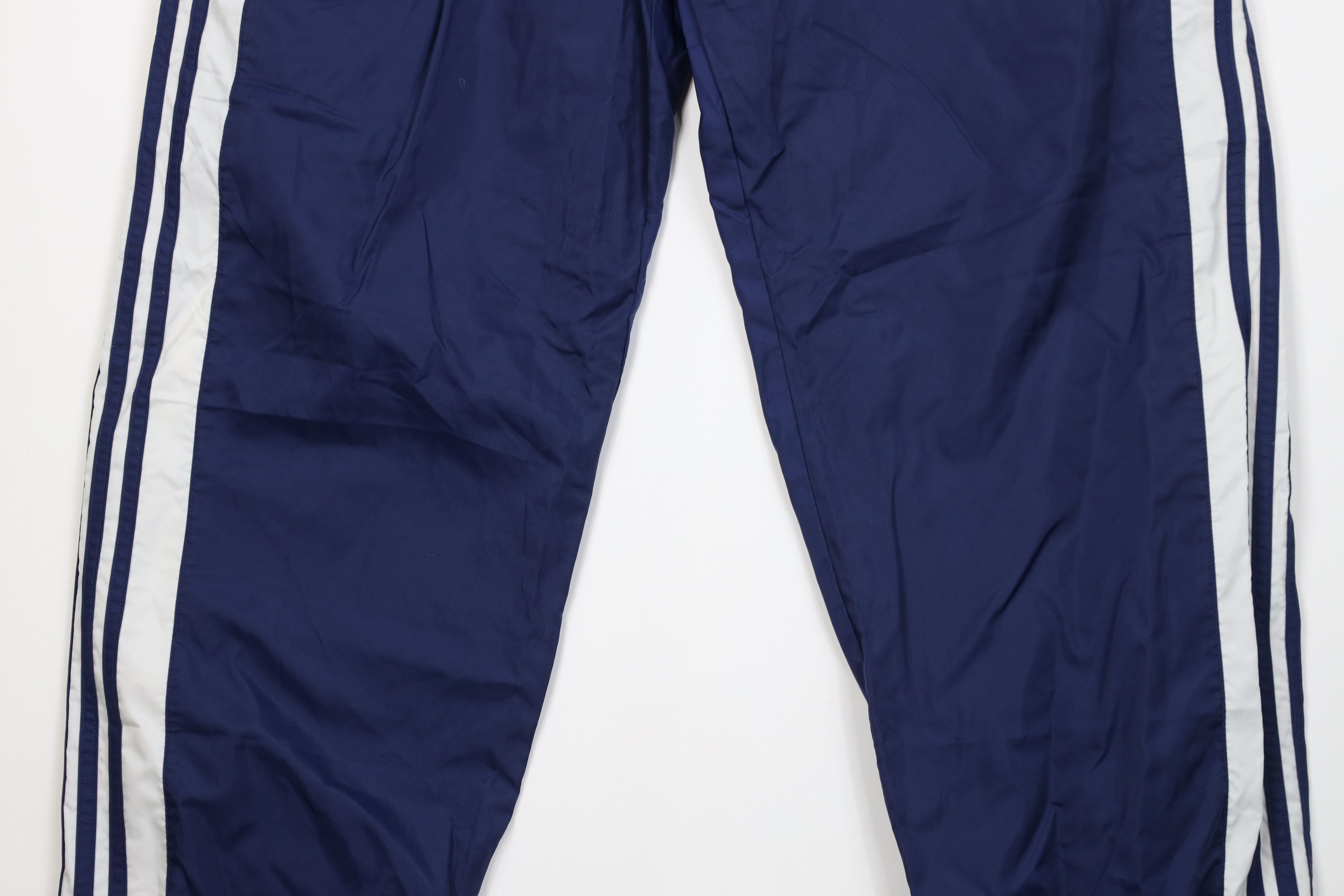 Adidas Vintage 90s Adidas Windbreaker Joggers Pants Blue Nylon Size US 40 / EU 56 - 3 Thumbnail