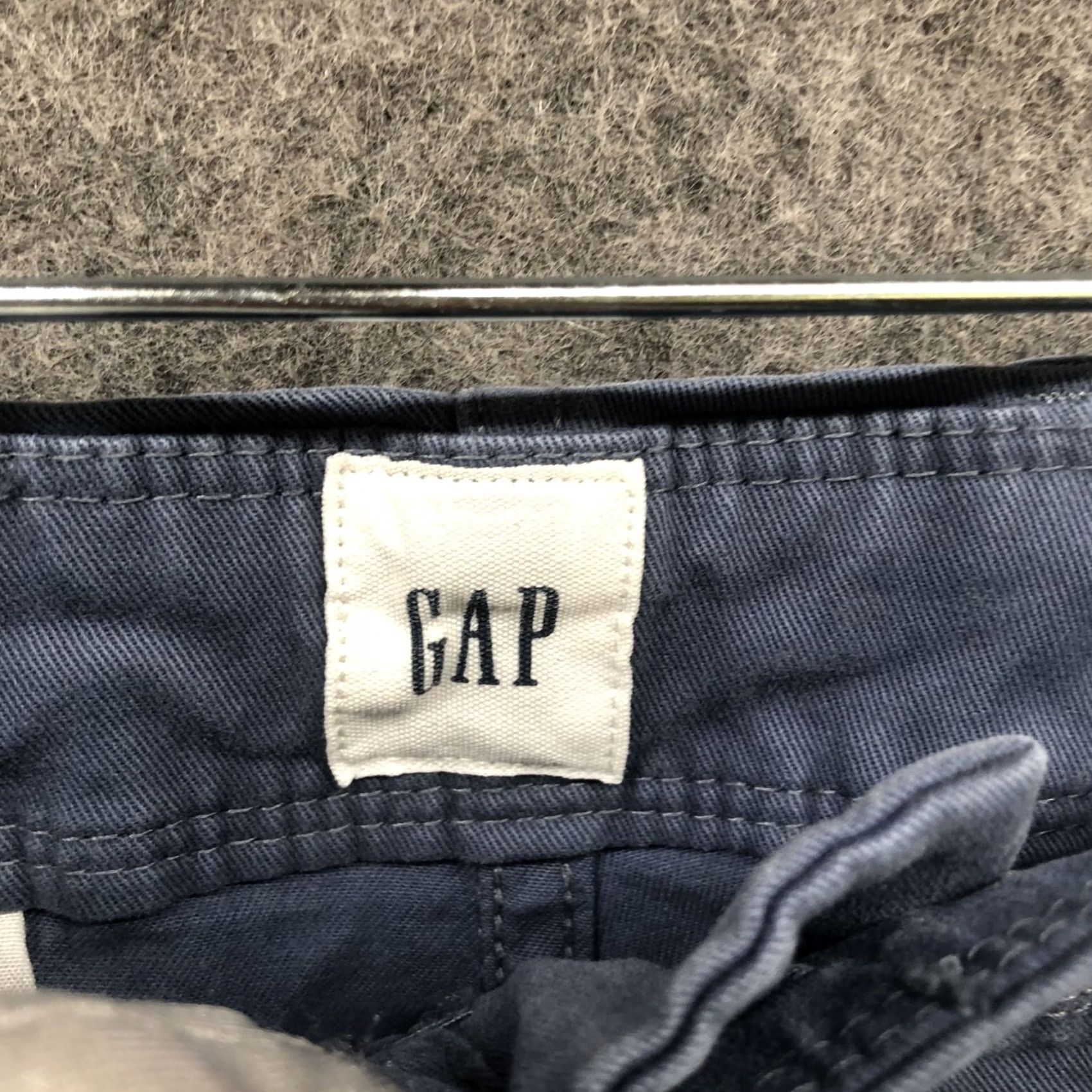 Gap Gap Lived In Slim Chino Pants Mens 34x32 Blue Pearl Stretch Flat Front Size 34 Regular 32 Inseam Cotton Blend Size US 34 / EU 50 - 6 Thumbnail