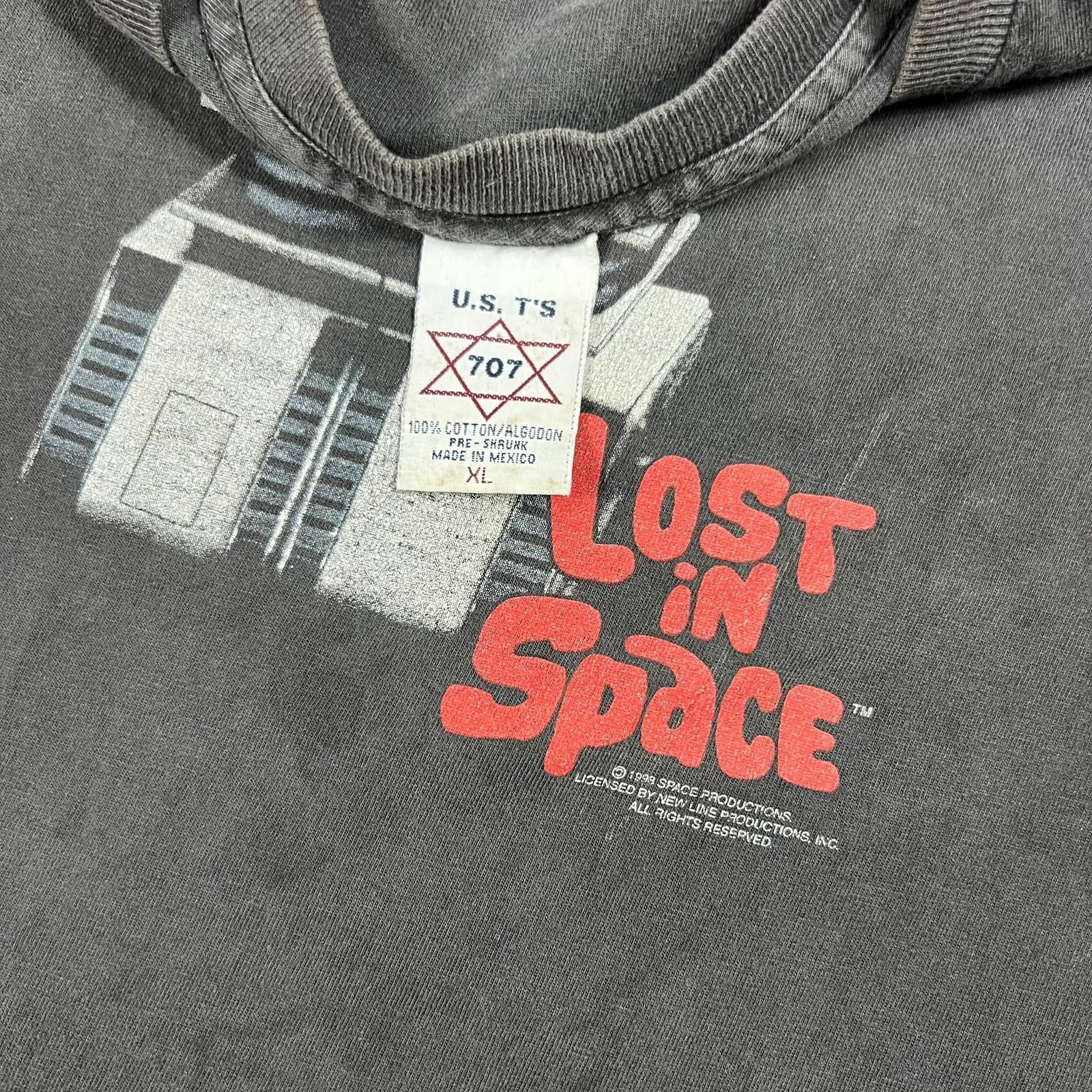 707 × Vintage Vintage 1998 Lost in Space faded movie tee (XL) Size US XL / EU 56 / 4 - 6 Thumbnail
