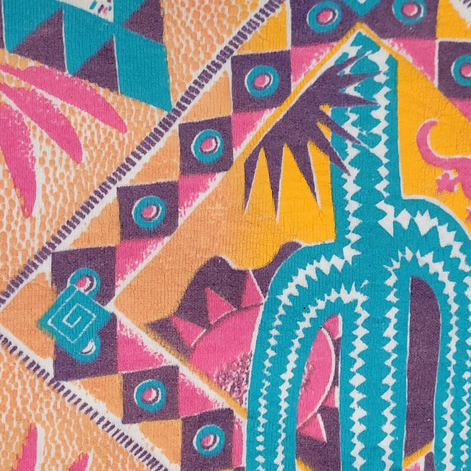 Vintage Vintage 90s Native-America Aztec Shirt Womens Large 20x22 Size L / US 10 / IT 46 - 14 Thumbnail