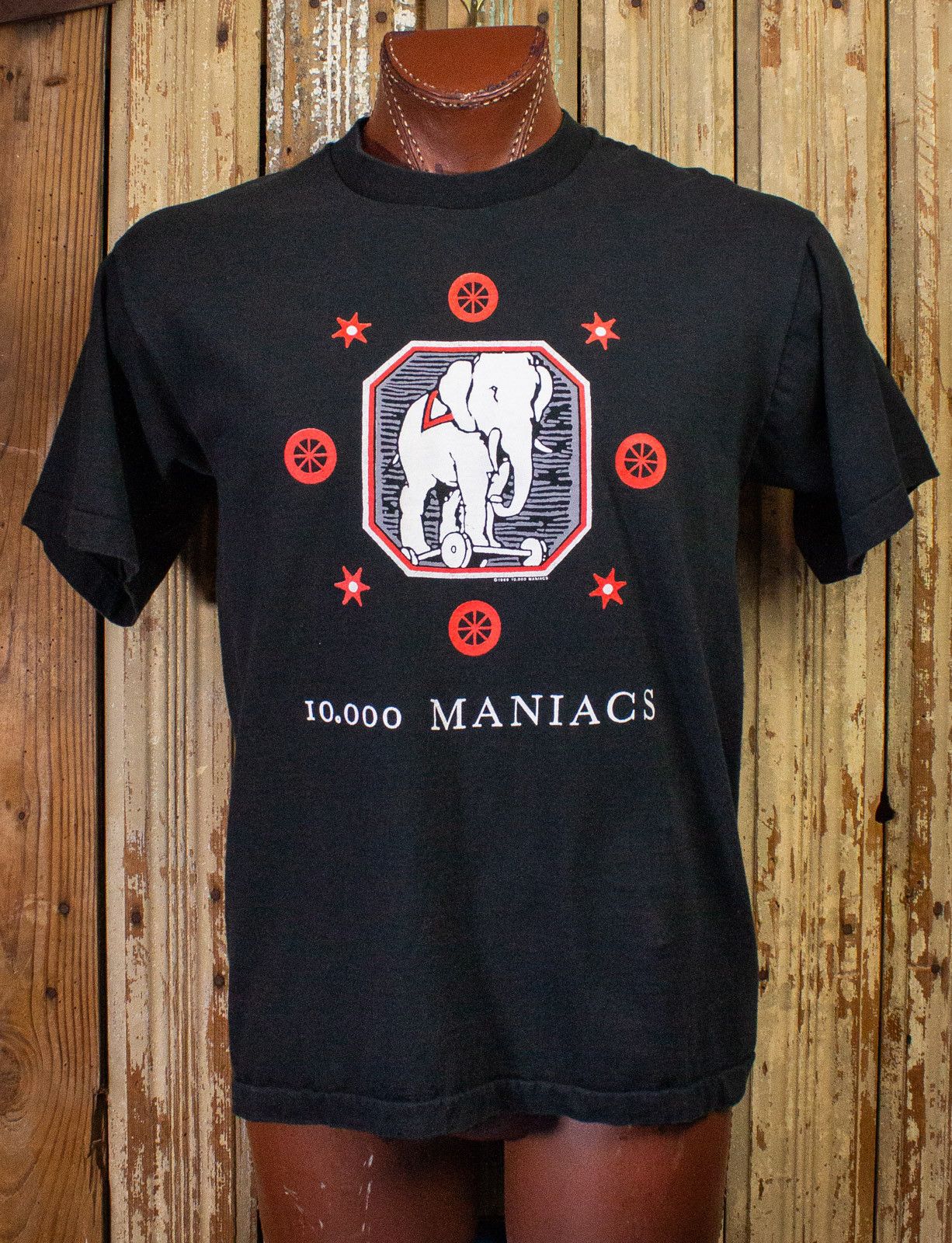Vintage 10000 Maniacs Blind Man's Zoo Concert T Shirt 1989