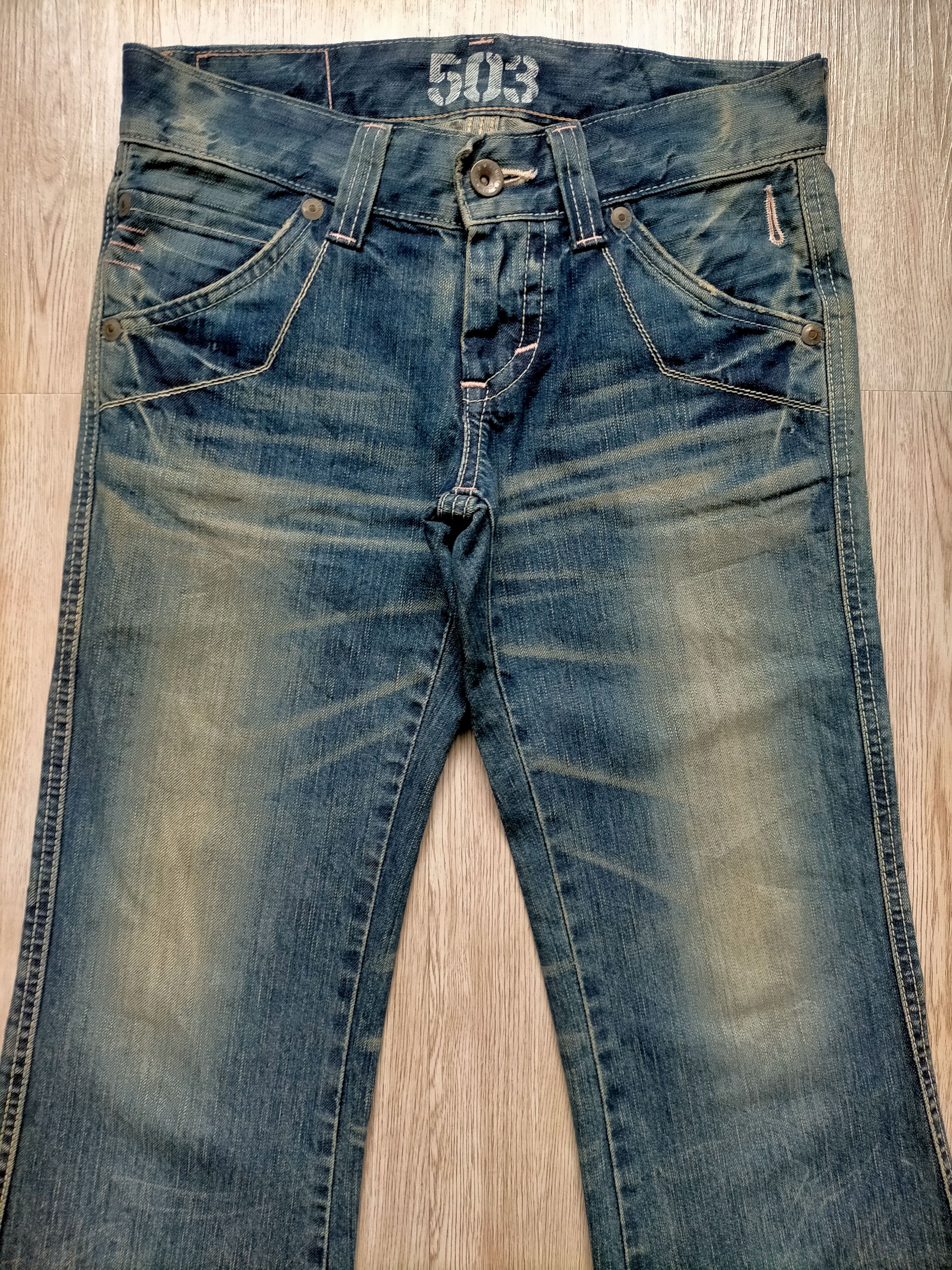 Edwin Flare Jeans Edwin 503 Blue Trip Low rise Denim Size US 30 / EU 46 - 3 Thumbnail