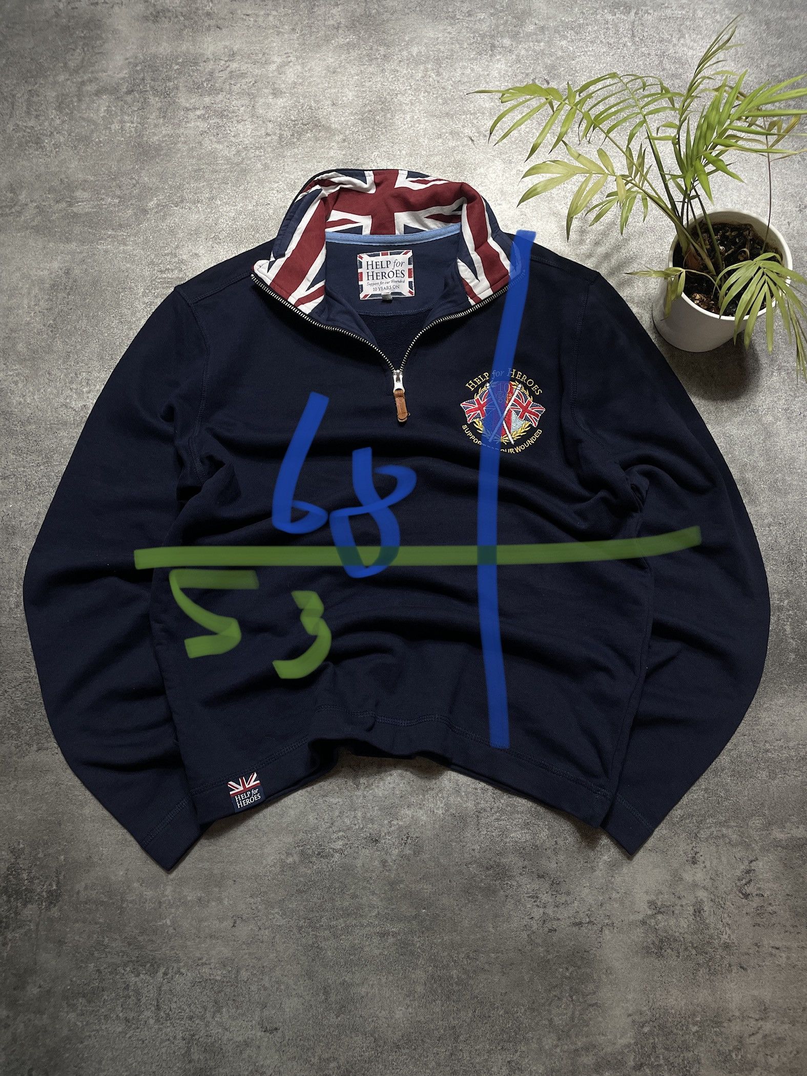 Vintage England Help for Heroes Sweatshirt Vintage Retro Rare Size US S / EU 44-46 / 1 - 9 Thumbnail
