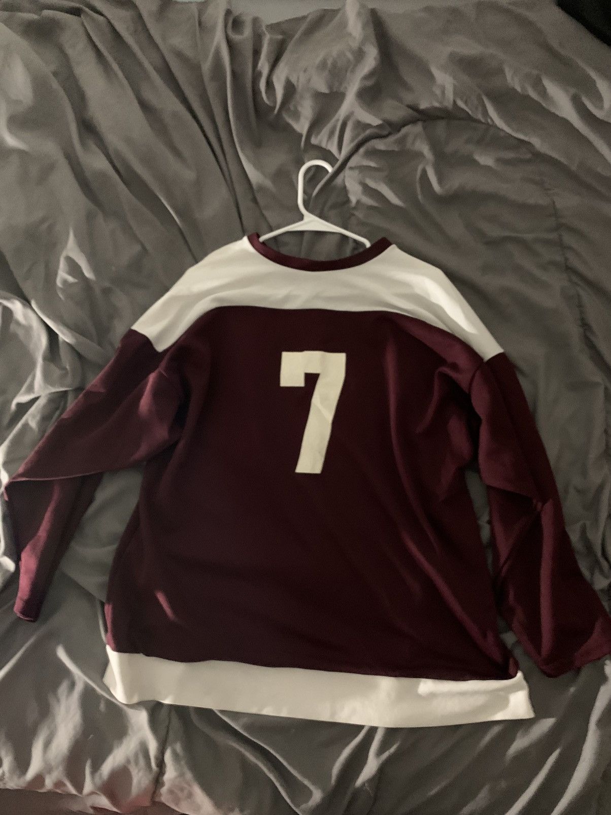 Vintage Vintage Middlesex 7 Hockey Jersey Size US L / EU 52-54 / 3 - 3 Thumbnail