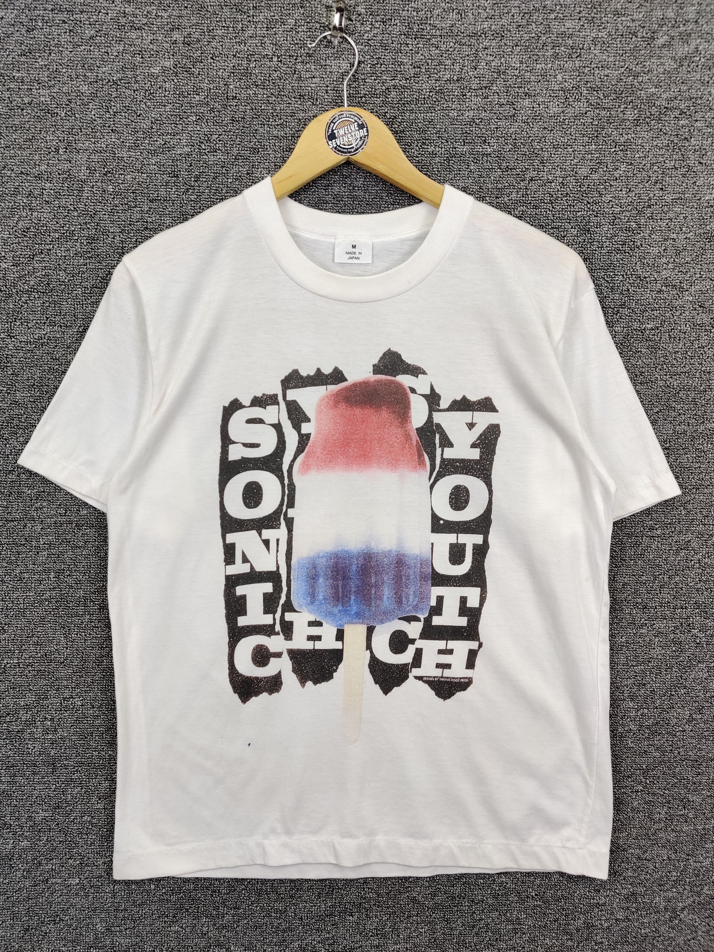Band Tees Vintage Sonic Youth Bomb Pop Tee Tshirt Size US M / EU 48-50 / 2 - 1 Thumbnail