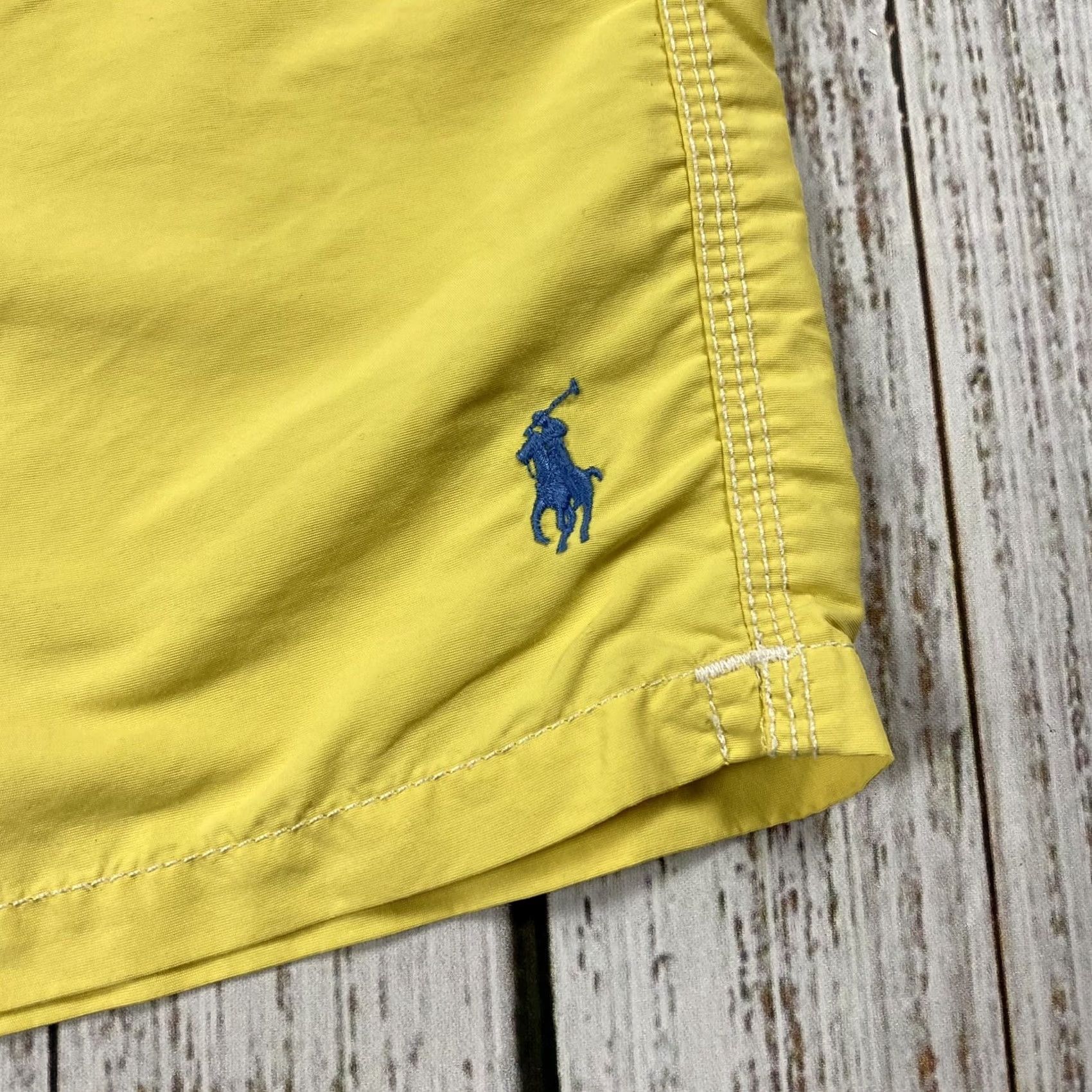 Polo Ralph Lauren Polo Ralph Lauren Yellow 8.5-Inch Kailua Classic Swimwear Trunks M Bottom Mens Size US M / EU 48-50 / 2 - 2 Thumbnail