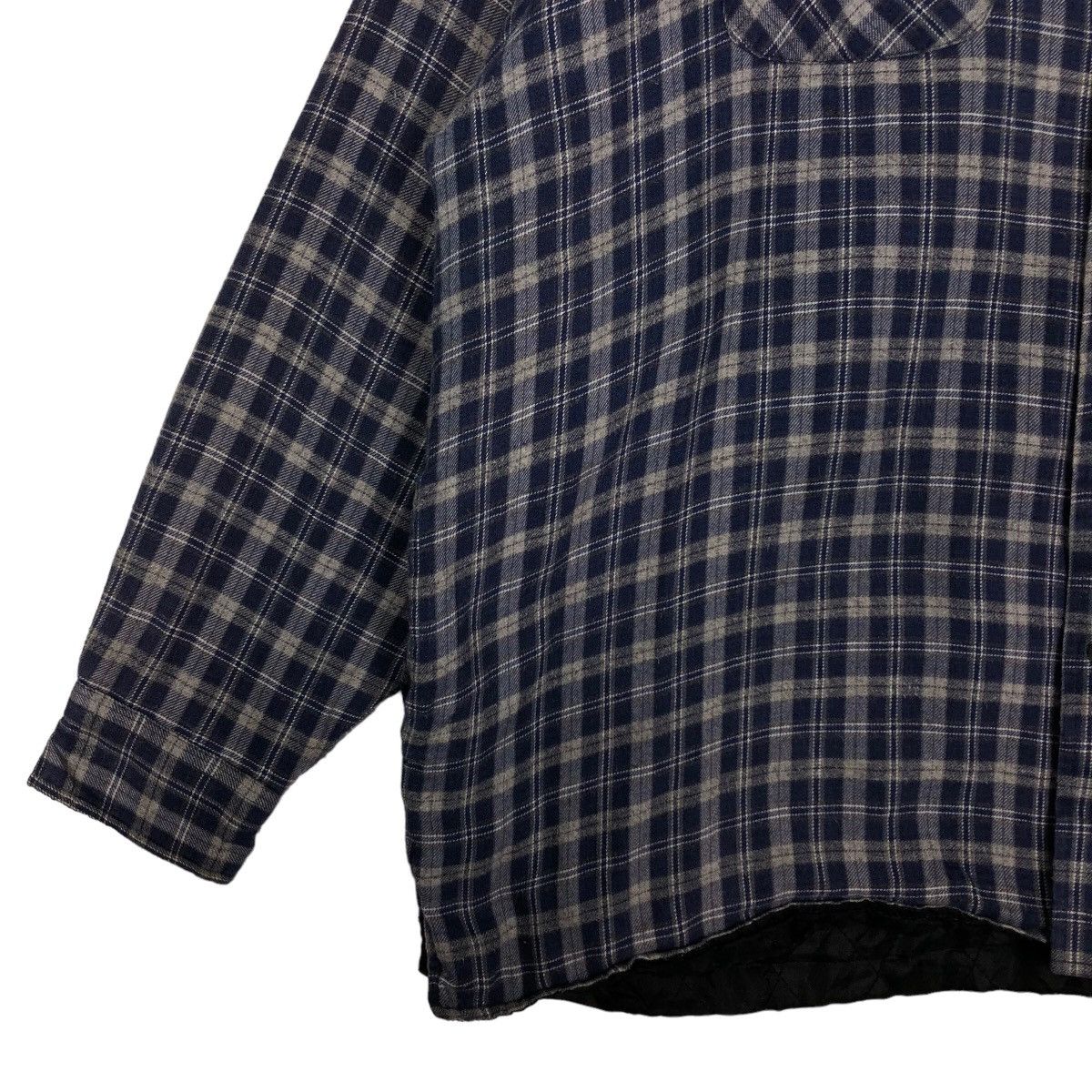 Japanese Brand Vintage Flannel Wool Jacket Tartan Design Alaska Wilderness Size US XXL / EU 58 / 5 - 4 Thumbnail