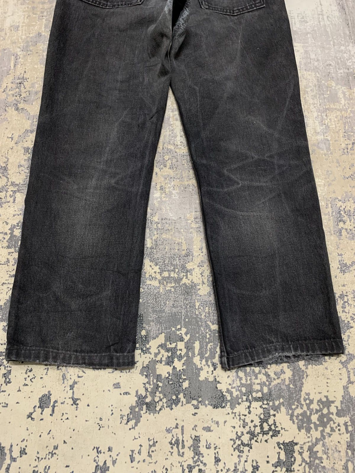 Levi's W34x29 Vintage Levis 501 Jean Black Wash Straight Fit Size US 36 / EU 52 - 8 Thumbnail