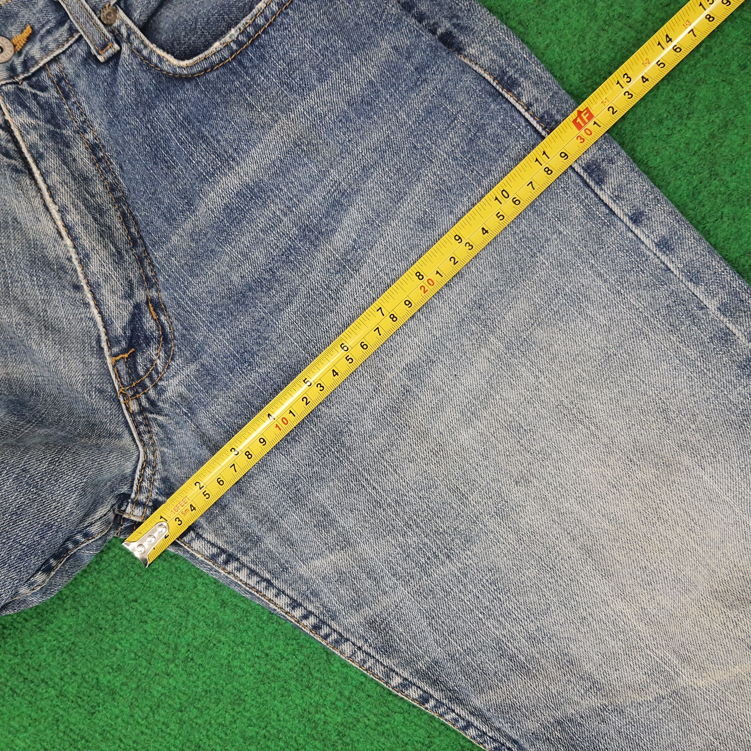 Stussy Vintage Stussy Rough n Rugged Denim Custom Logo Jeans C228N9 Size US 31 - 15 Thumbnail