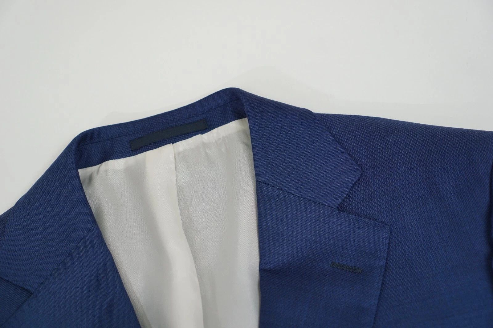 Suitsupply Men Suitsupply Blazer Napoli Zignone Wool S110 Blue UK/US32 Size 34S - 3 Thumbnail