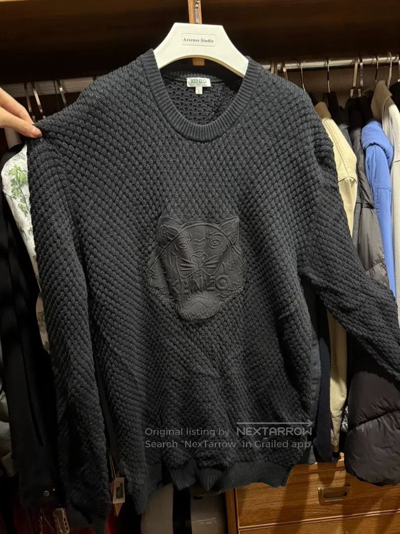Kenzo Kenzo Knitted Sweater Size L / US 10 / IT 46 - 1 Thumbnail