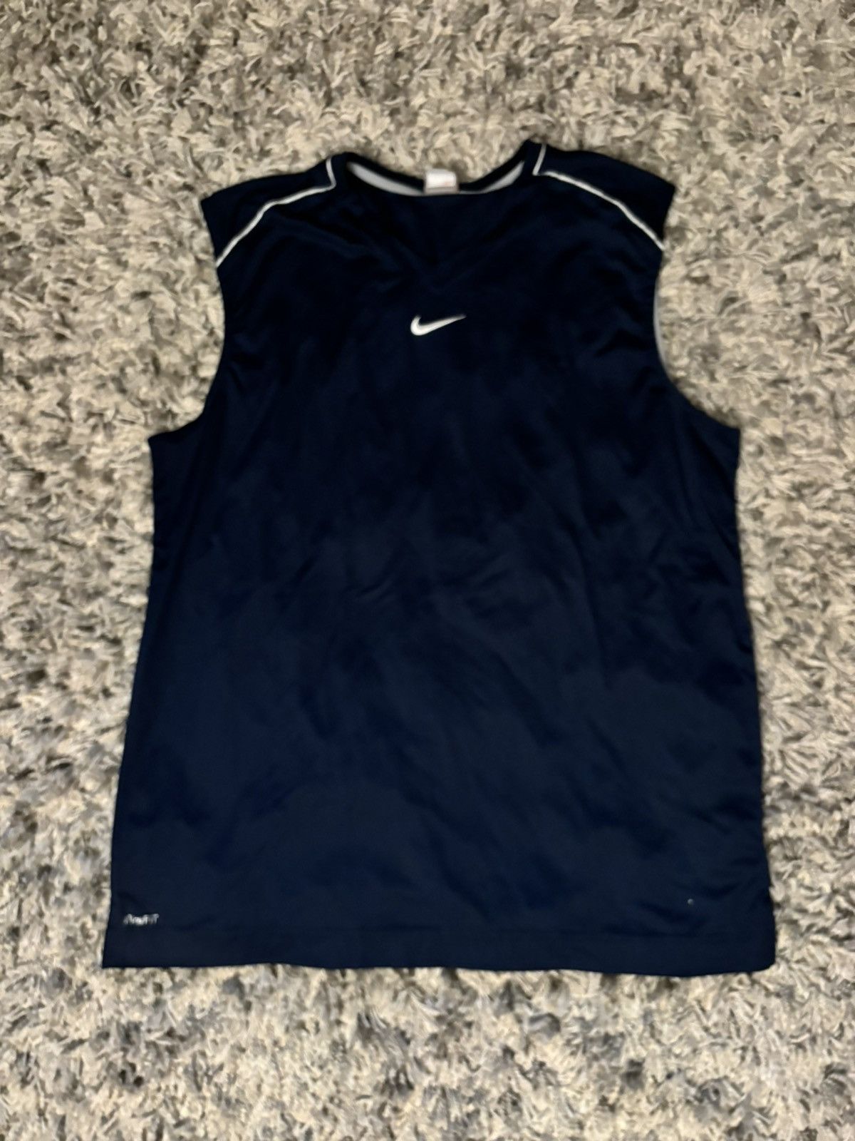 Nike × Vintage Vintage no sleeve Nike top Size US XL / EU 56 / 4 - 1 Thumbnail
