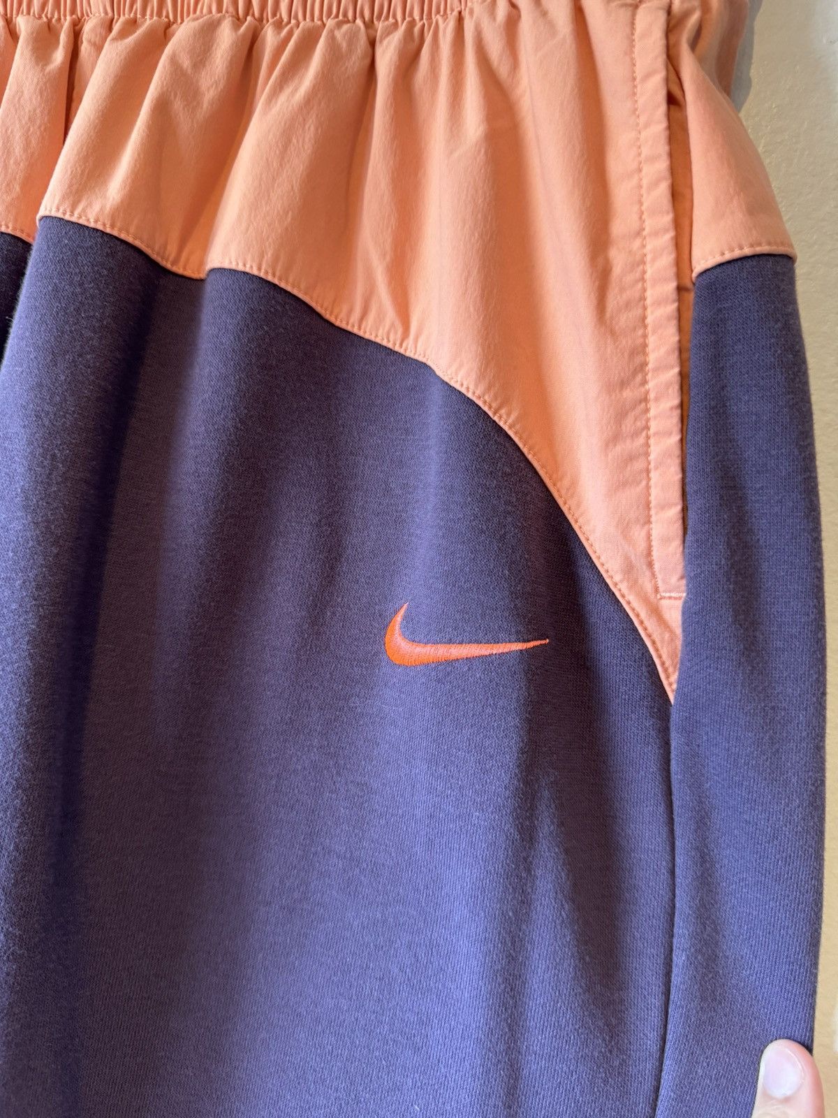 Nike Womens Nike Sportswear Icon Clash Joggers Pants Small Purple Size 35" - 2 Thumbnail