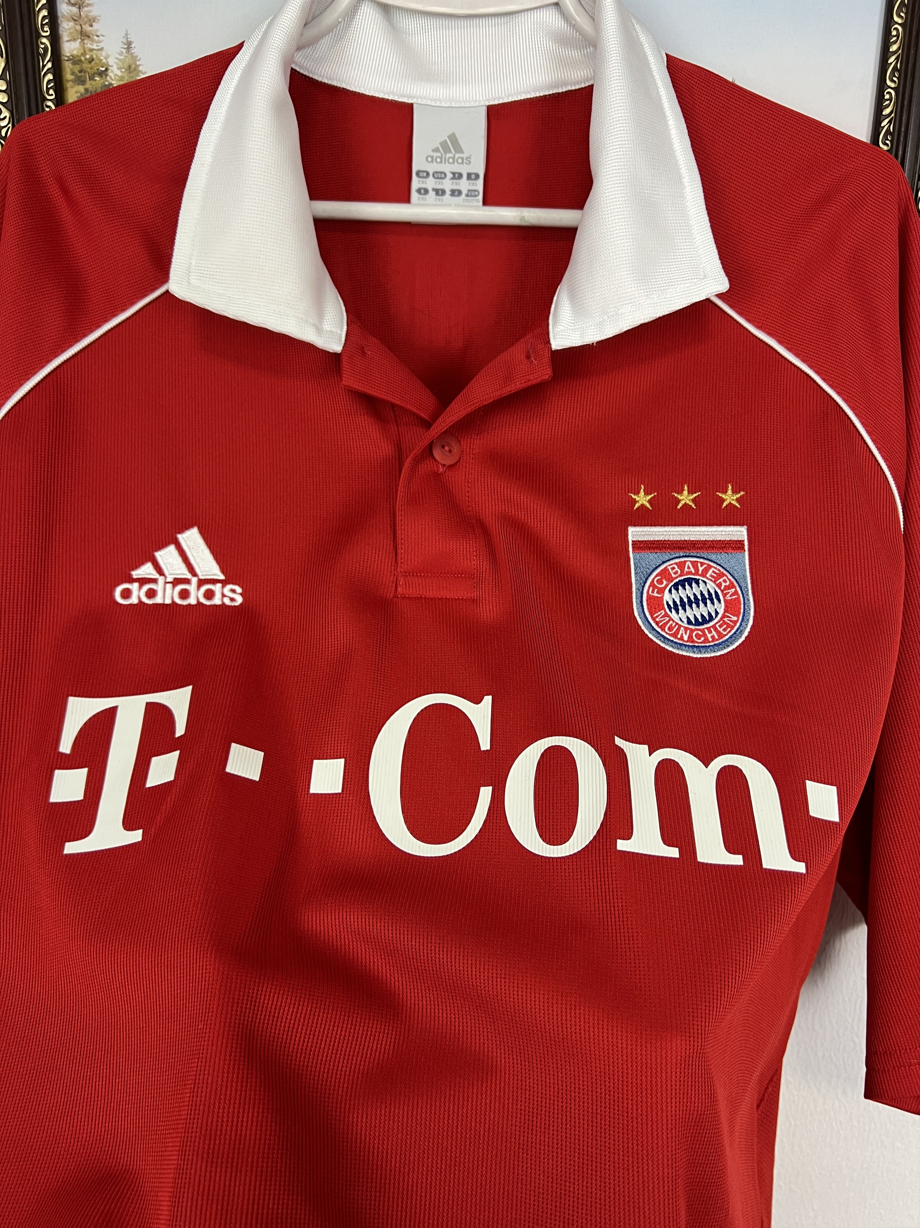 Adidas Bayern Munich football shirt Soccer Jersey Tee Hype Size US XL / EU 56 / 4 - 3 Thumbnail