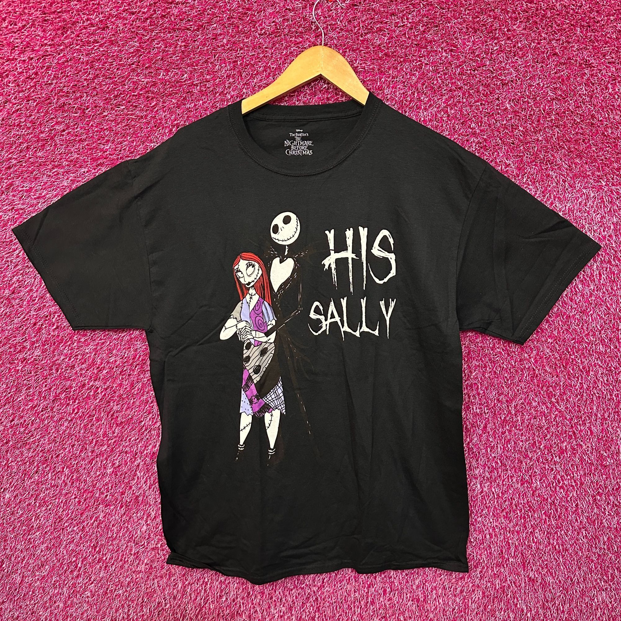 Disney Nightmare Before Christmas His Sally Disney Her Couple Tee L Size US L / EU 52-54 / 3 - 1 Thumbnail