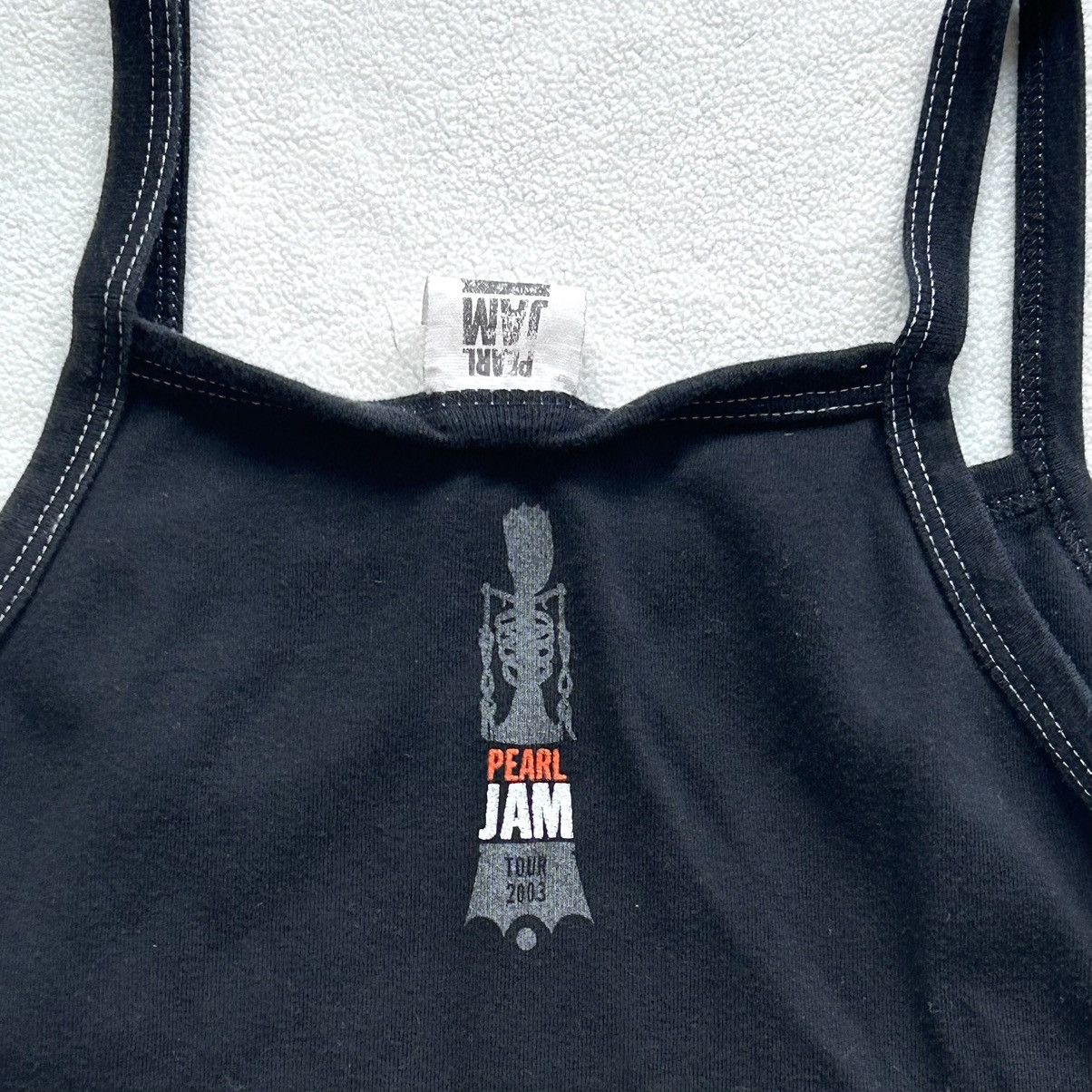 Band Tees × Vintage Vintage Official 2003 Pearl Jam Tour Merch Women’s Tank Top Size US XS / EU 42 / 0 - 4 Thumbnail