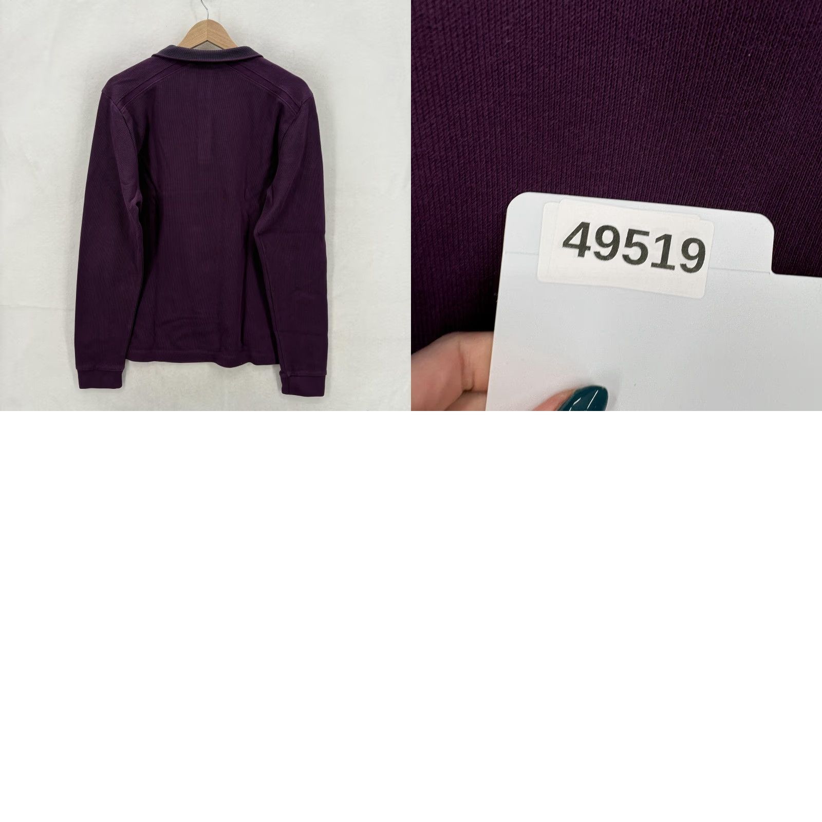 Hugo Boss Hugo Boss Sweater Mens XL Purple Cotton 1/4 Zip Collared Regular Fit Pullover Size US XL / EU 56 / 4 - 9 Thumbnail