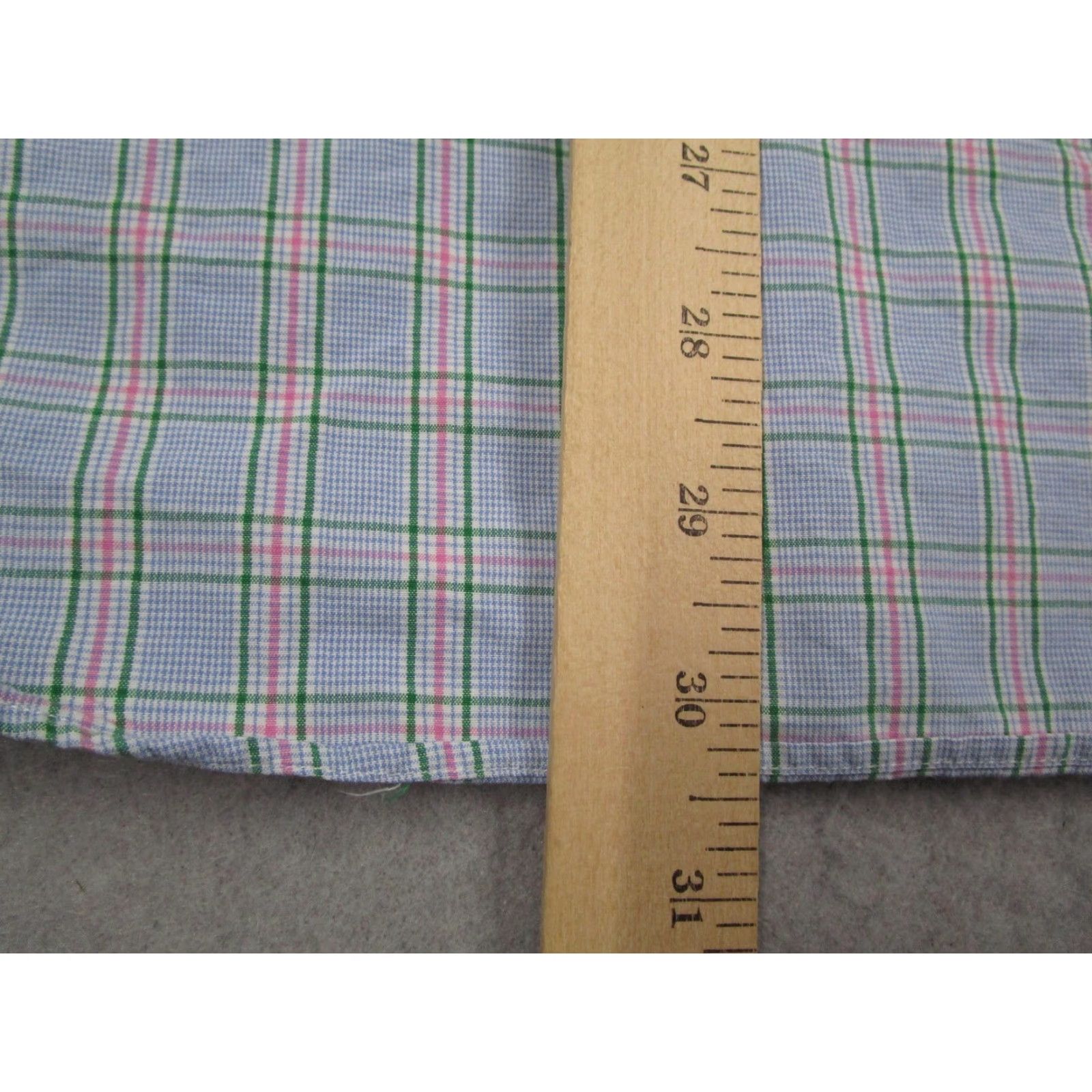Ralph Lauren VINTAGE Polo Ralph Lauren Dress Shirt Mens 17.5 34 Blue Plaid Classic Fit Long Sleeve Button-Down Preppy Size US S / EU 44-46 / 1 - 7 Thumbnail