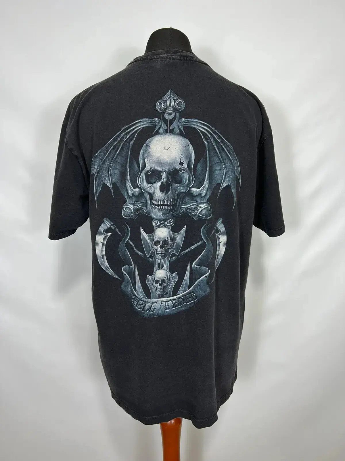 Vintage Vintage La Muerte wild copyright mens tee Size US XL / EU 56 / 4 - 2 Thumbnail