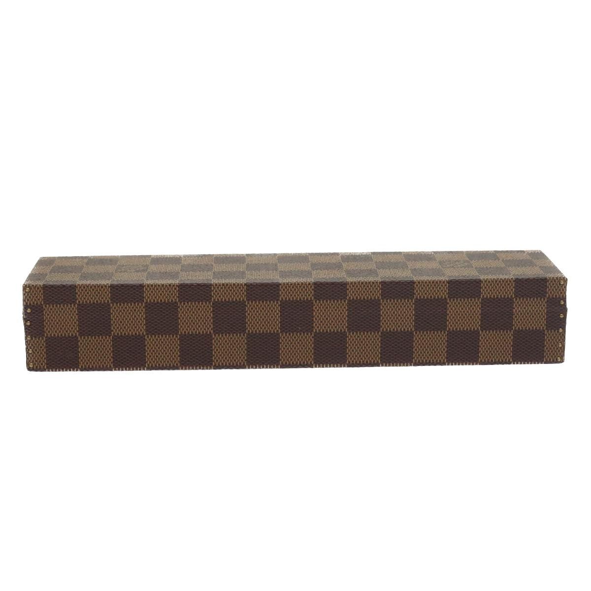 Louis Vuitton LOUIS VUITTON Damier Ebene Watch Case Trunk Size ONE SIZE - 2 Thumbnail